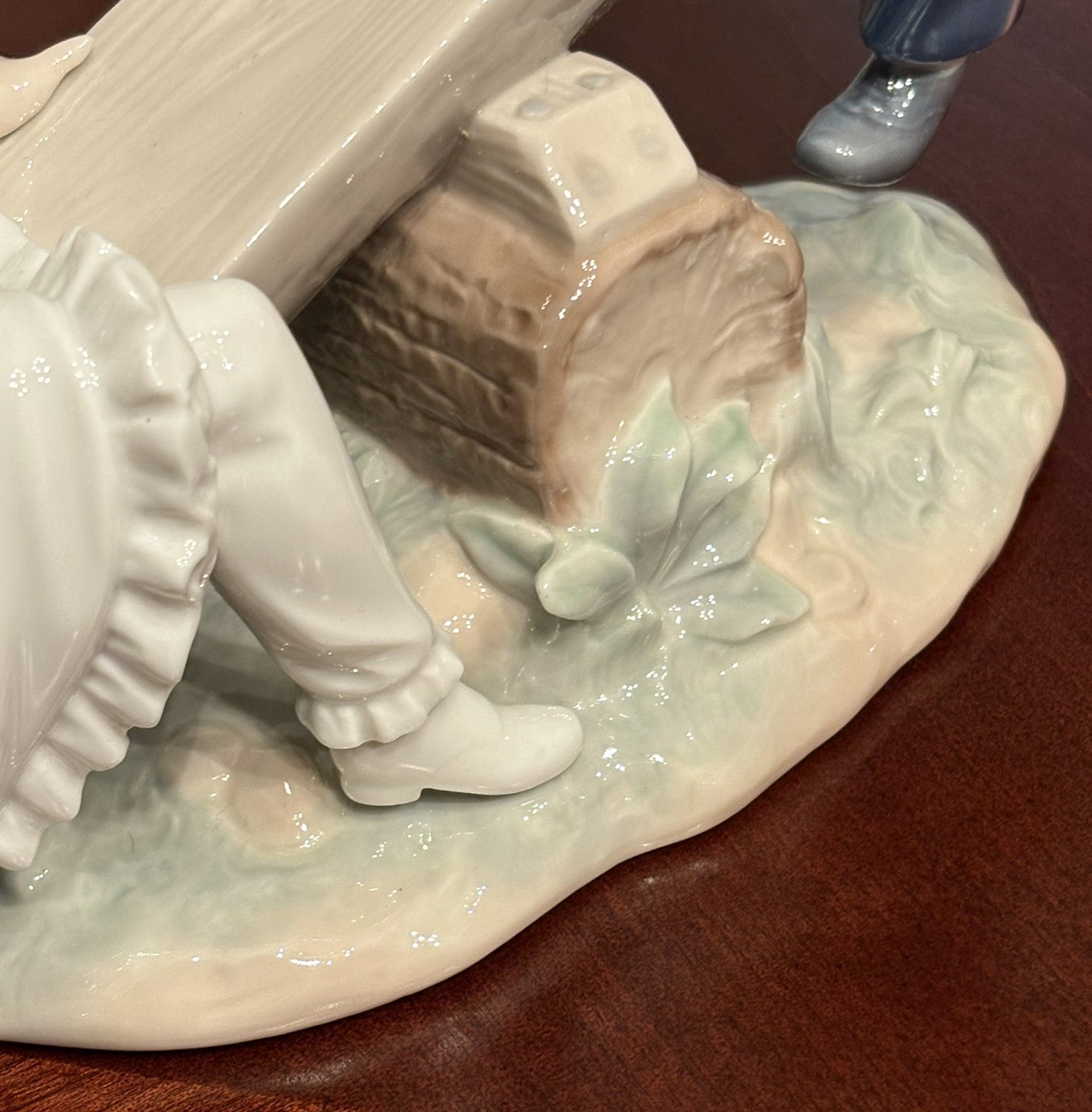 LLADRO Sailor Boy & Girl Seesaw Figurine #1255 Gloss Finish Retired Mint Cond