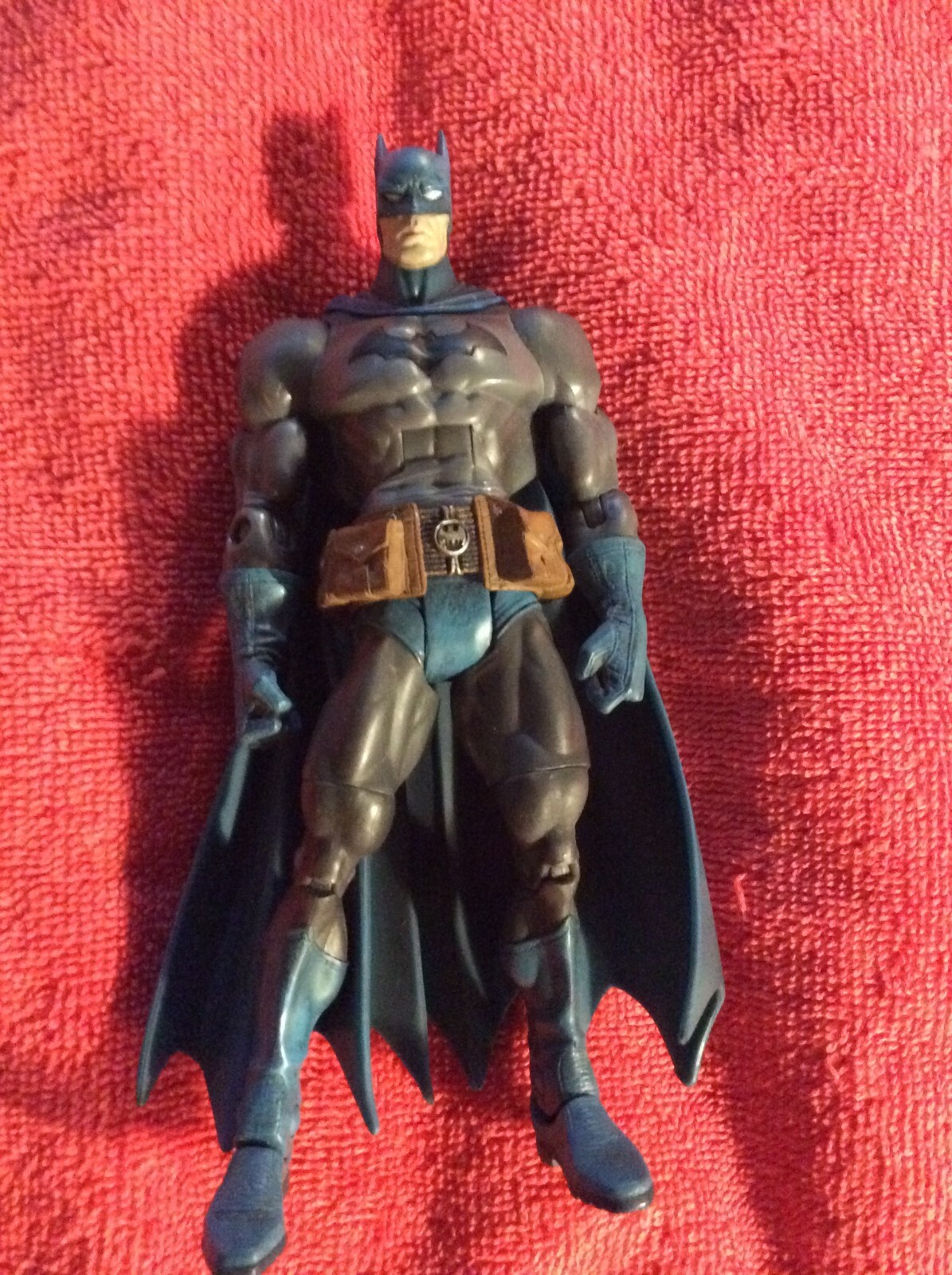 DC COMICS HEROS BATMAN CLASSIC GRAY + BLUE SUIT FIGURE