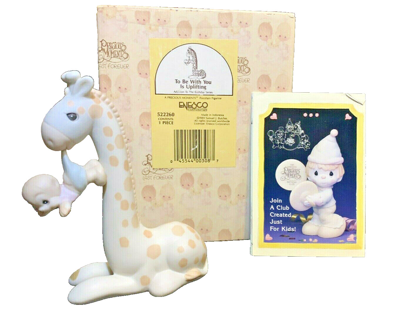 Precious Moments 1989 To Be With You Is Uplifting # 522260