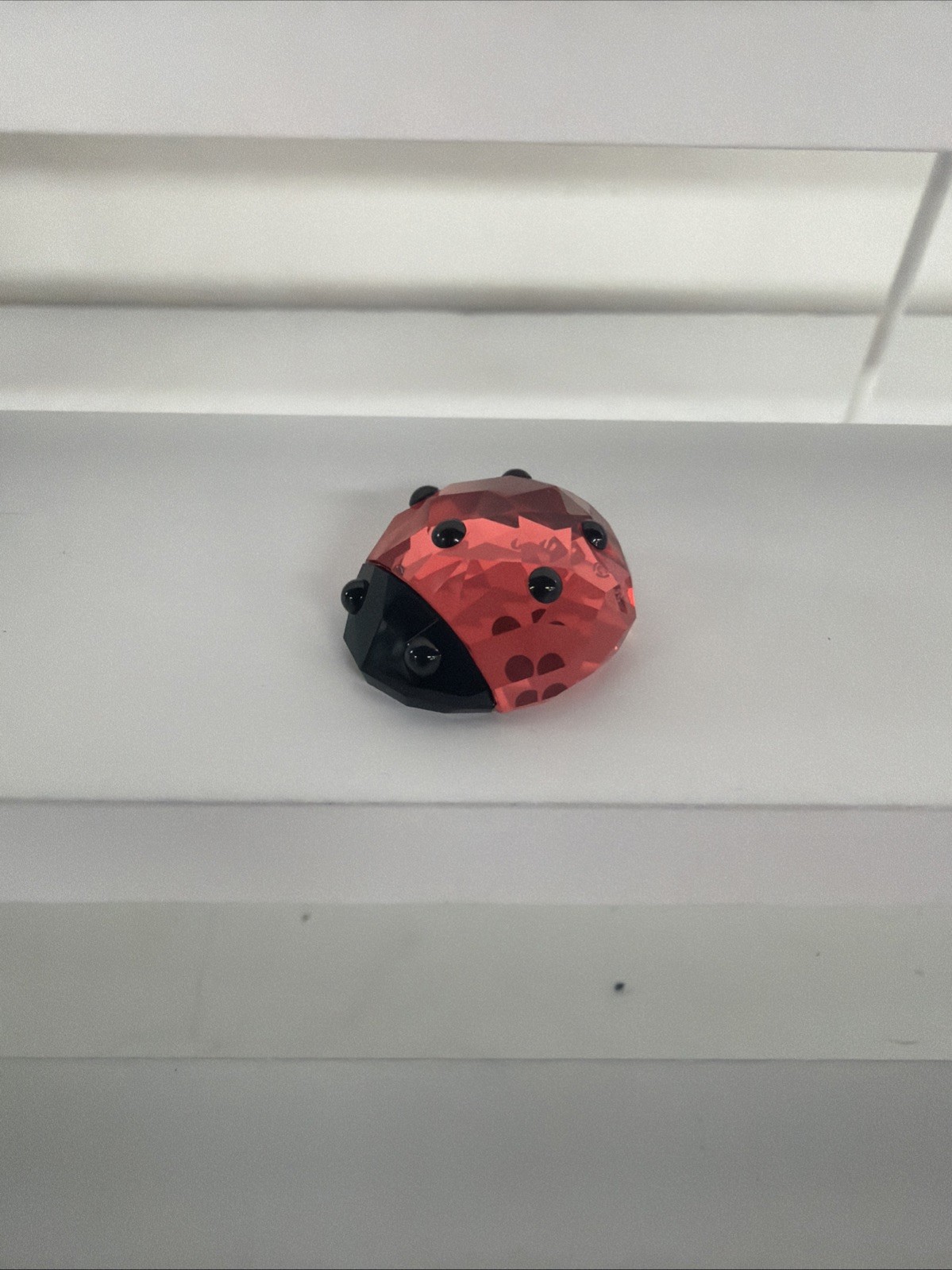 Swarovski Lucky Ladybug Mint Crystal Red And Black Bug 2011