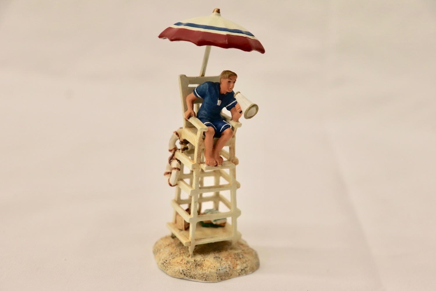 Dept 56 Season’s Bay Summer Seaside Village Figure Lot 9pc Boxed Accessories