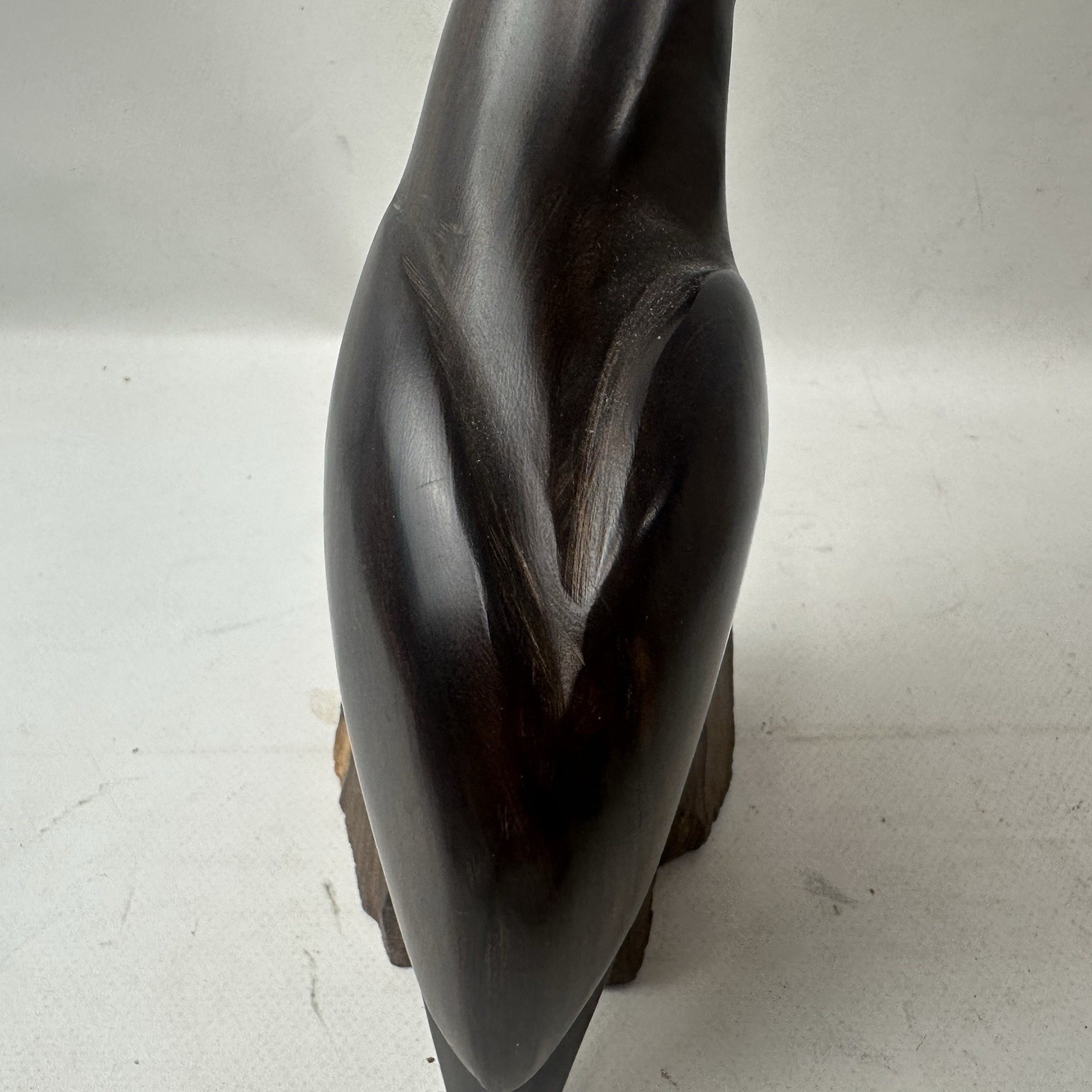 Ironwood Carved Partridge Quail Figure Hand Carved Wooden Sculpture