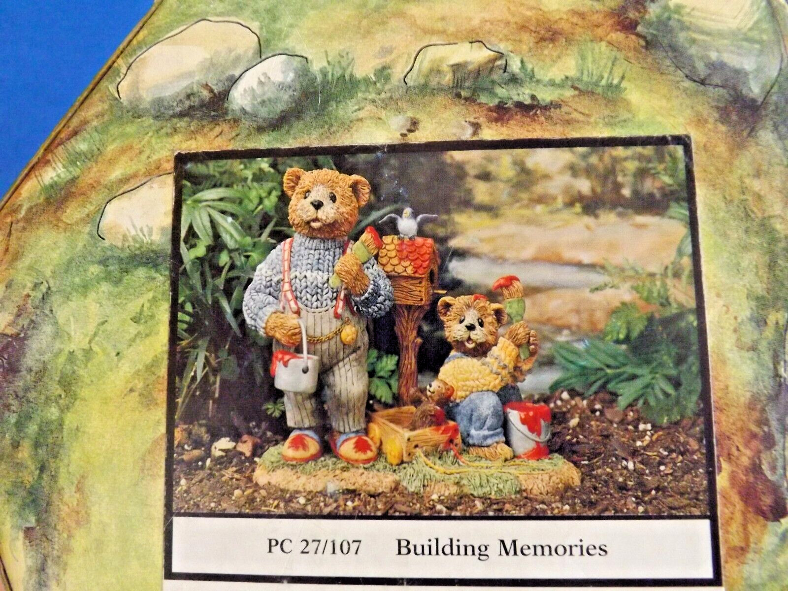 Fitz & Floyd HONEYBOURNE HOLLOW “Building Memories” #27/107 In original box