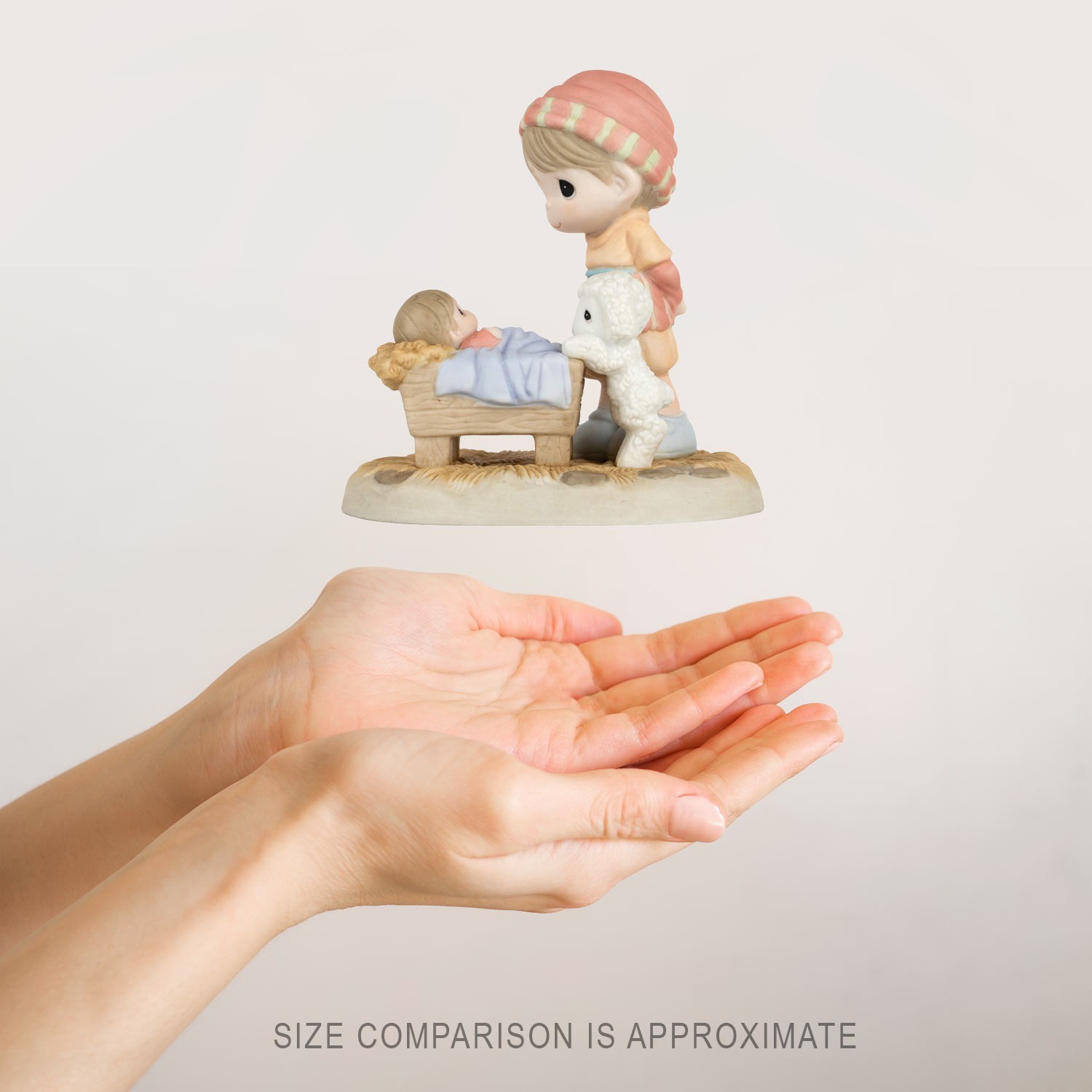 Precious Moments Shepherd Boy Baby Jesus Nativity Figurine 101049 Porcelain New