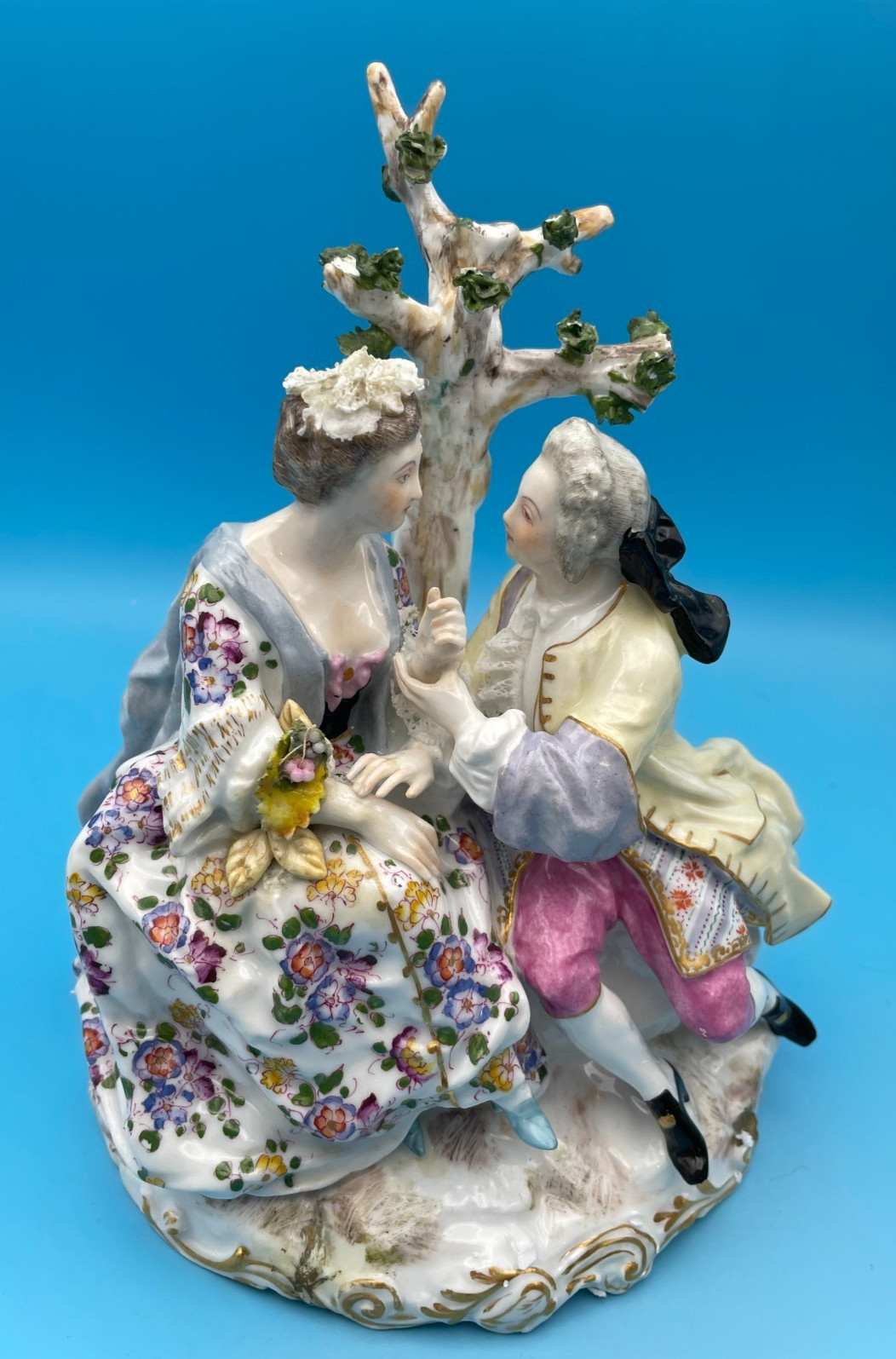 Beautiful Samson – France Couple Sitting By a Tree Admiring Each Other