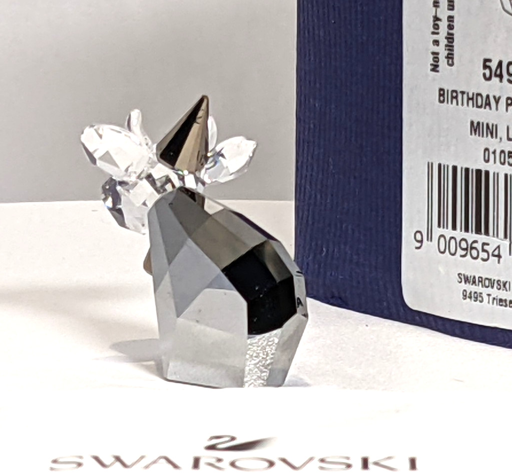 Swarovski BIRTHDAY PRINCESS MO Mini Color Crystal Figurine 5492747 Genuine* MiB!