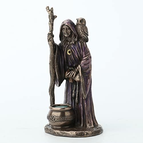 Veronese Design 4 1/8 Inch Triple Goddes The Crone Neopagan Wicca Resin Figurine
