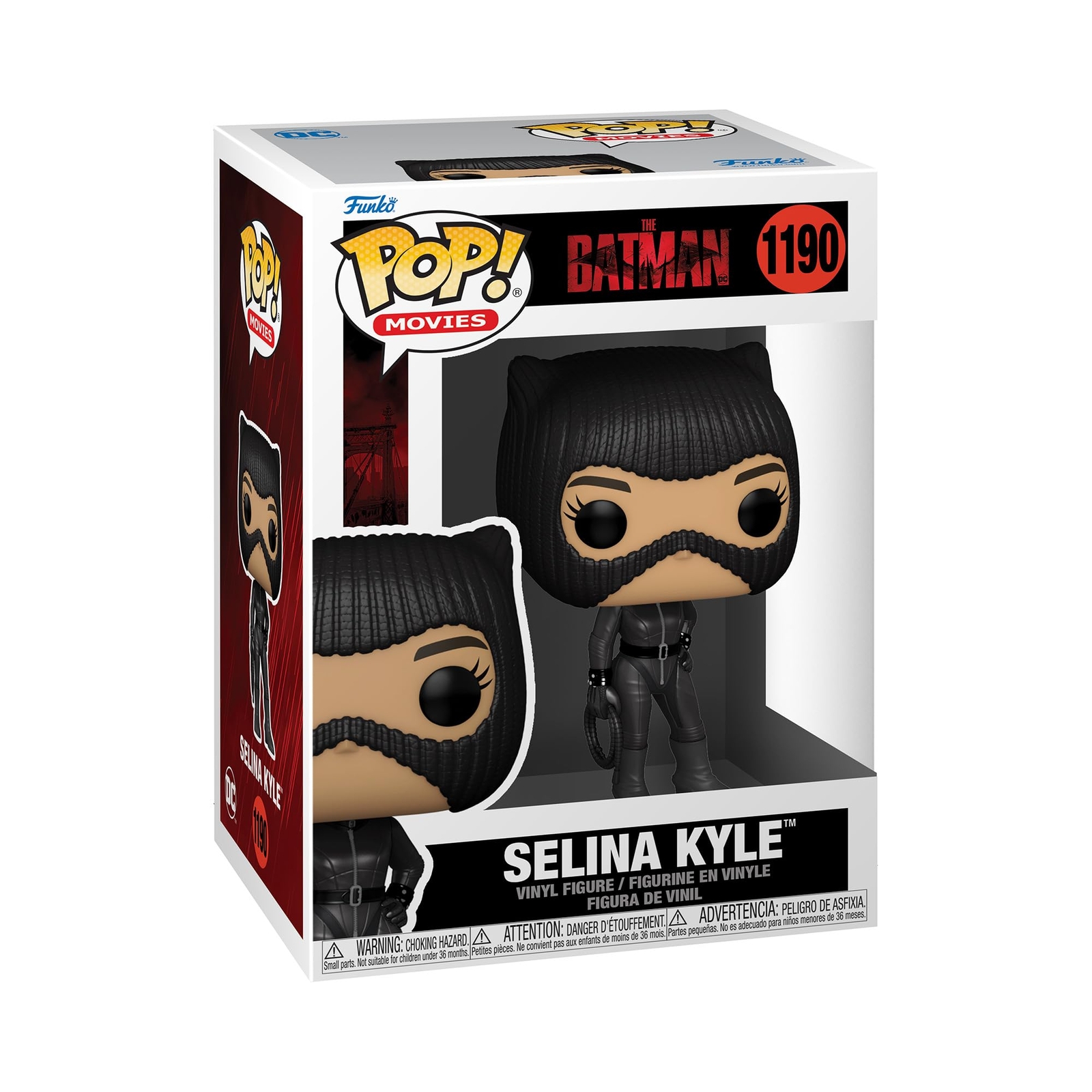Funko Pop! 1190 Movies: The Batman Selina Kyle Vinyl Figure With Chase Brand New