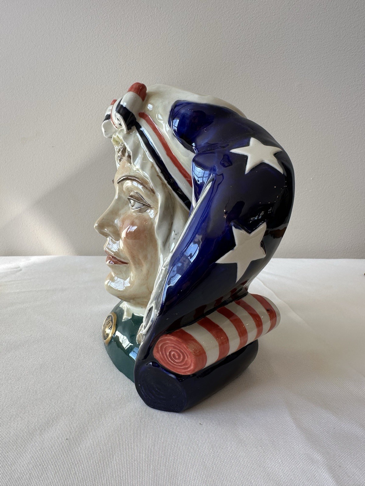 Betsy Ross Toby Jug – American Patriot Series 2nd Issue #32/250 w/ COA
