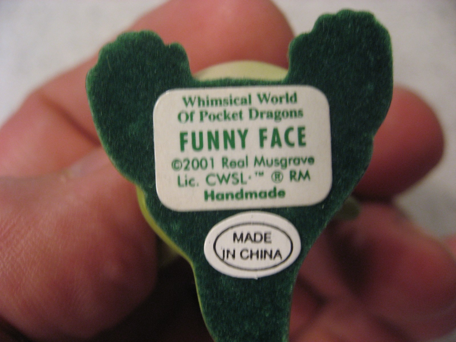 Real Musgrave Pocket Dragons Funny Face Figurine 2001