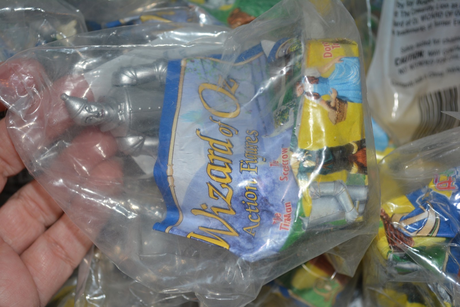 1998 Blockbuster Wizard of Oz SCARECROW Action Figure SEALED lot of 15