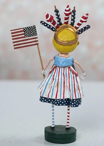 Lori Mitchell Summer Figurine ~ Independent Izzy