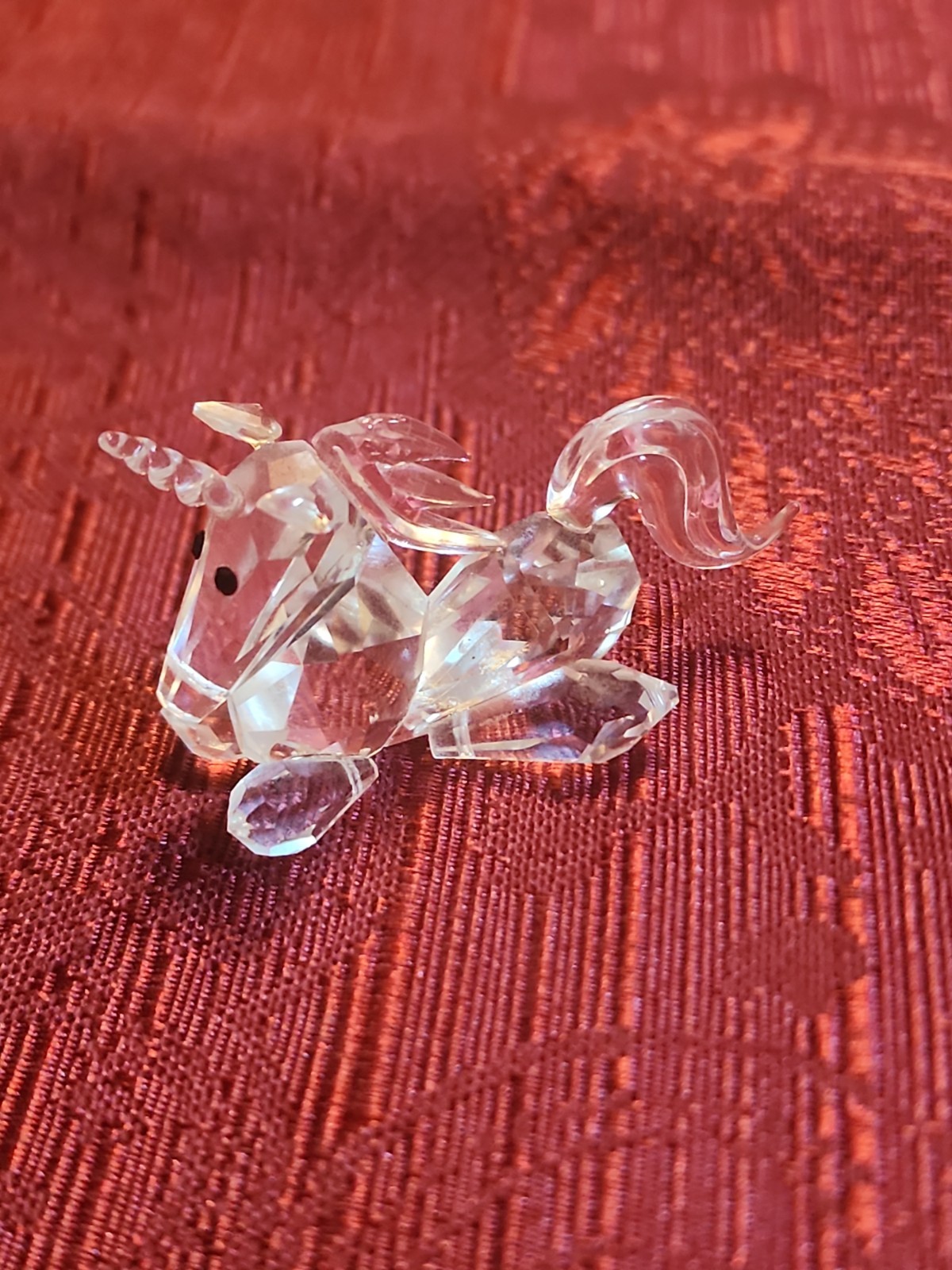 Crystal unicorn figurine Unbranded No Box