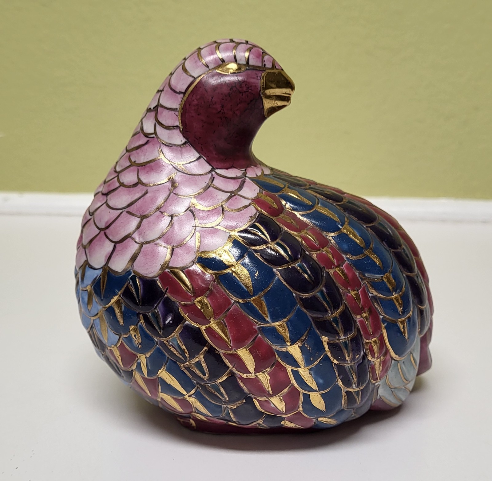 Chinese Handpainted Ceramic Dove – Classic Traditions By JC Penny