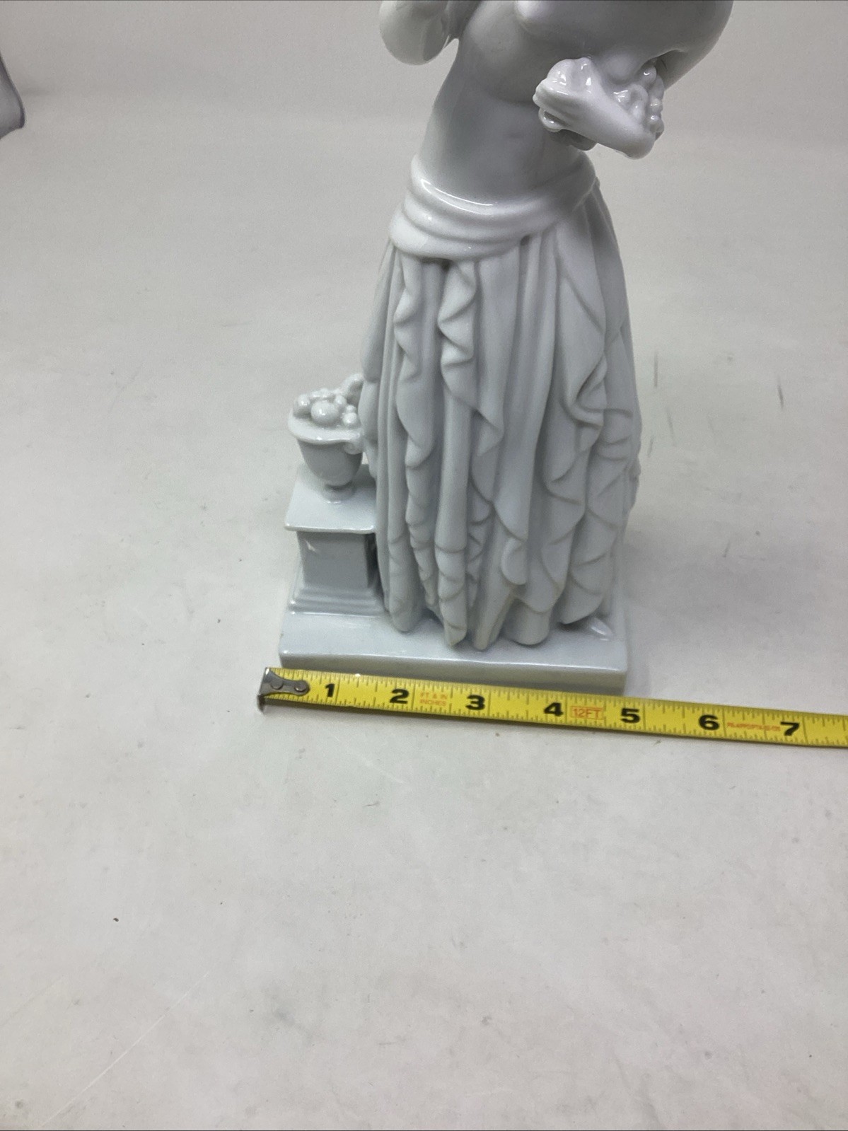 Dahl Jensen Blanc De Chine Copenhagen Roman Goddess “Pomona” Figurine 10”