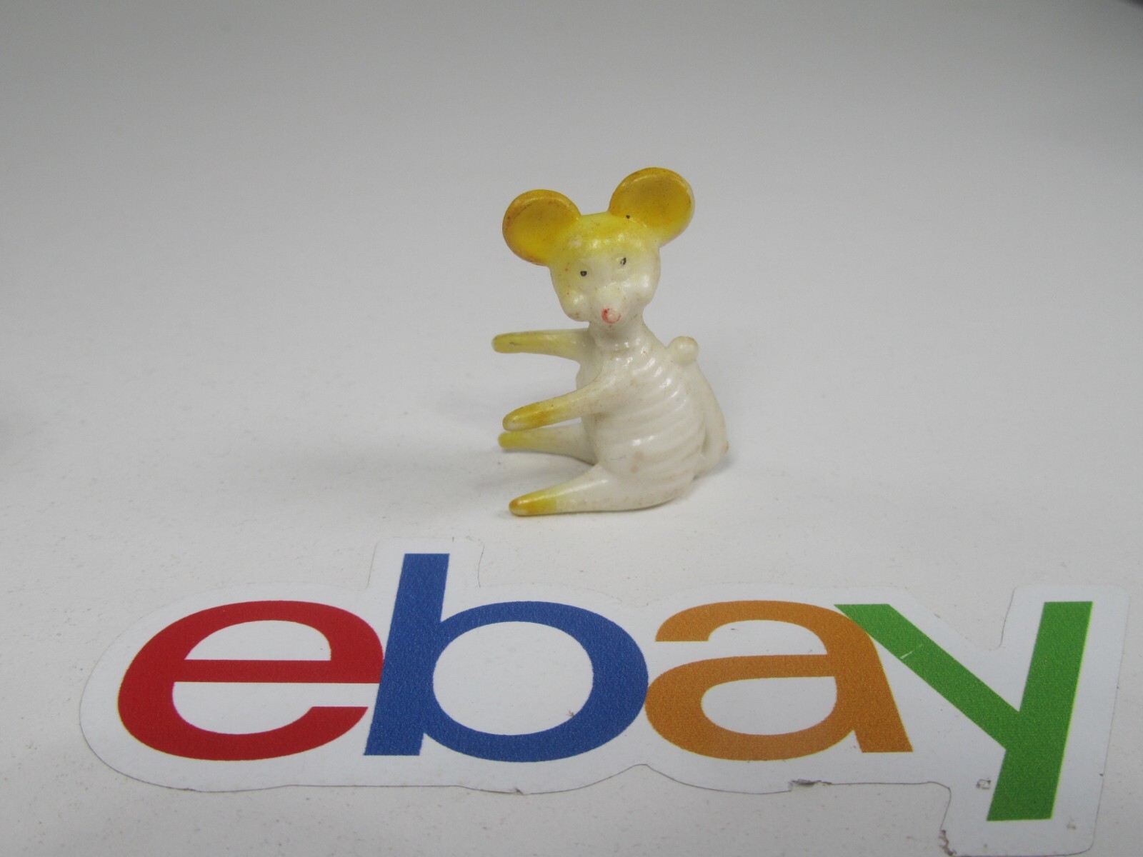 VTG 1980s Miniature Animal Figurines Cat Rabbit Bear Walrus Mouse Funrise 1989