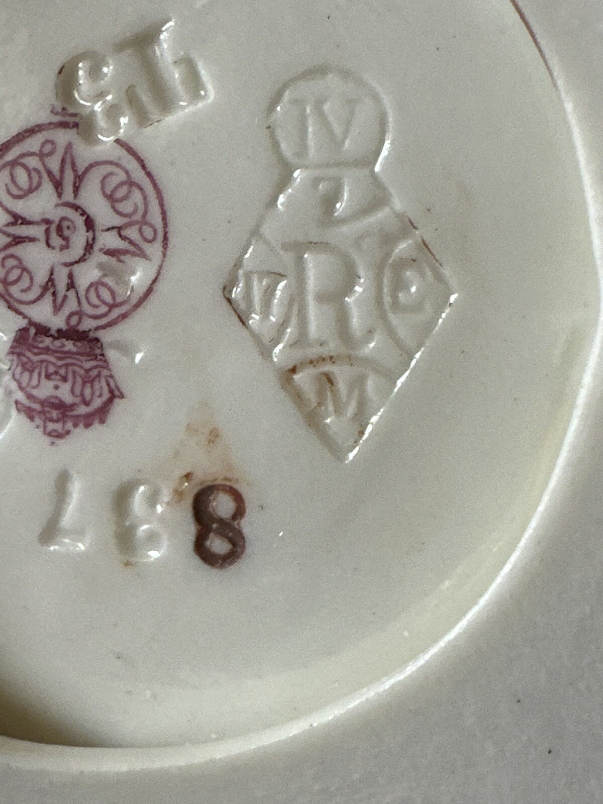 1882 Royal Worcester The Chinese Man #837 From The Countries Around The World