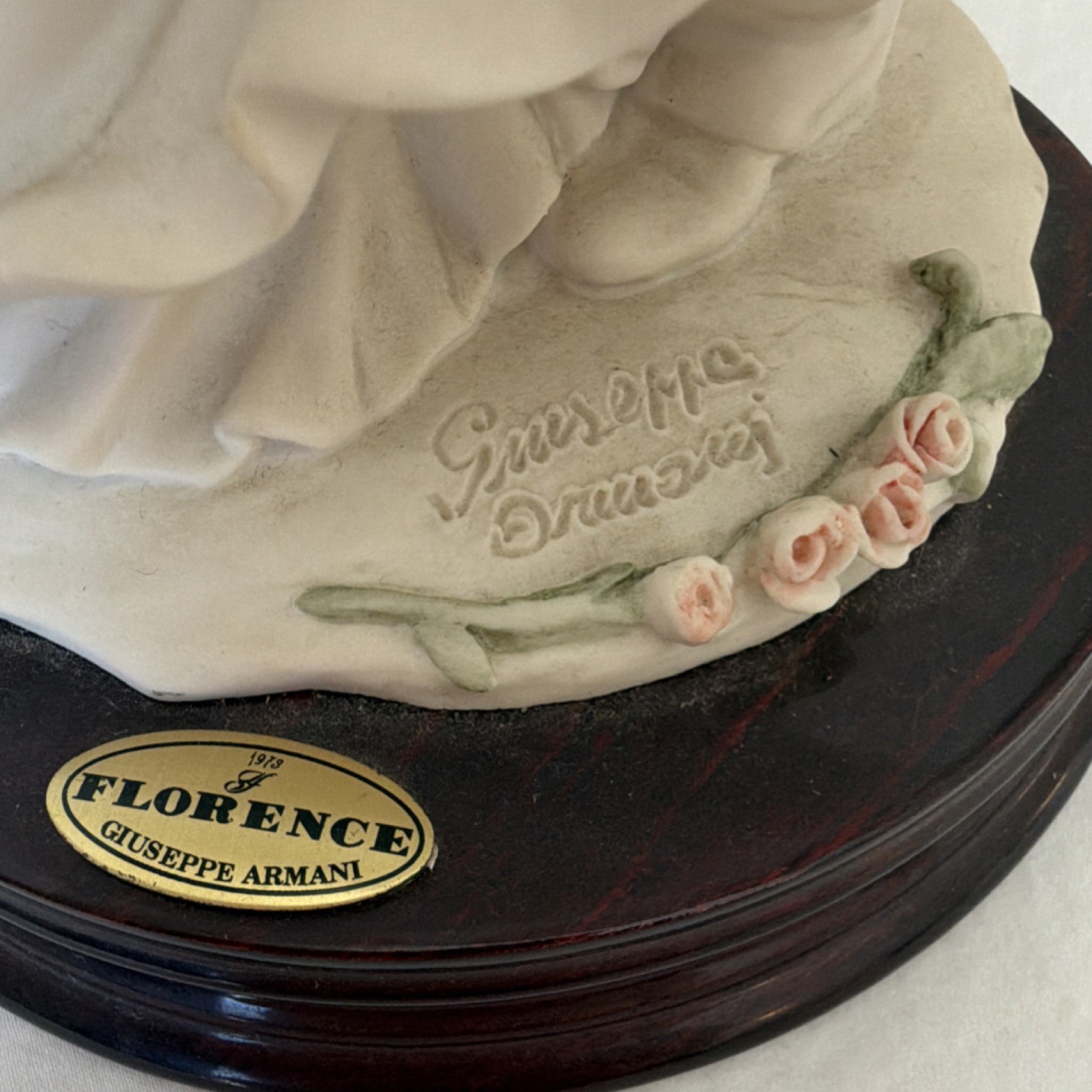 Florence by Giuseppe Armani True Love Porcelain Wedding Figurine 1997