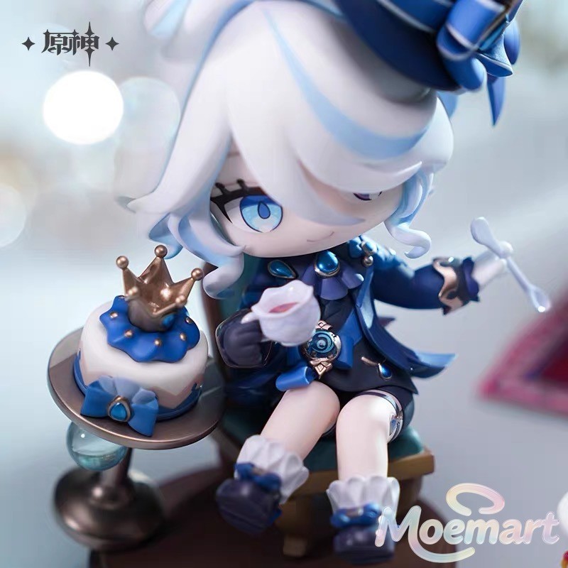 Official miHoYo Genshin Impact Ode to a Sweet Afternoon Furina Chibi Figure Toy