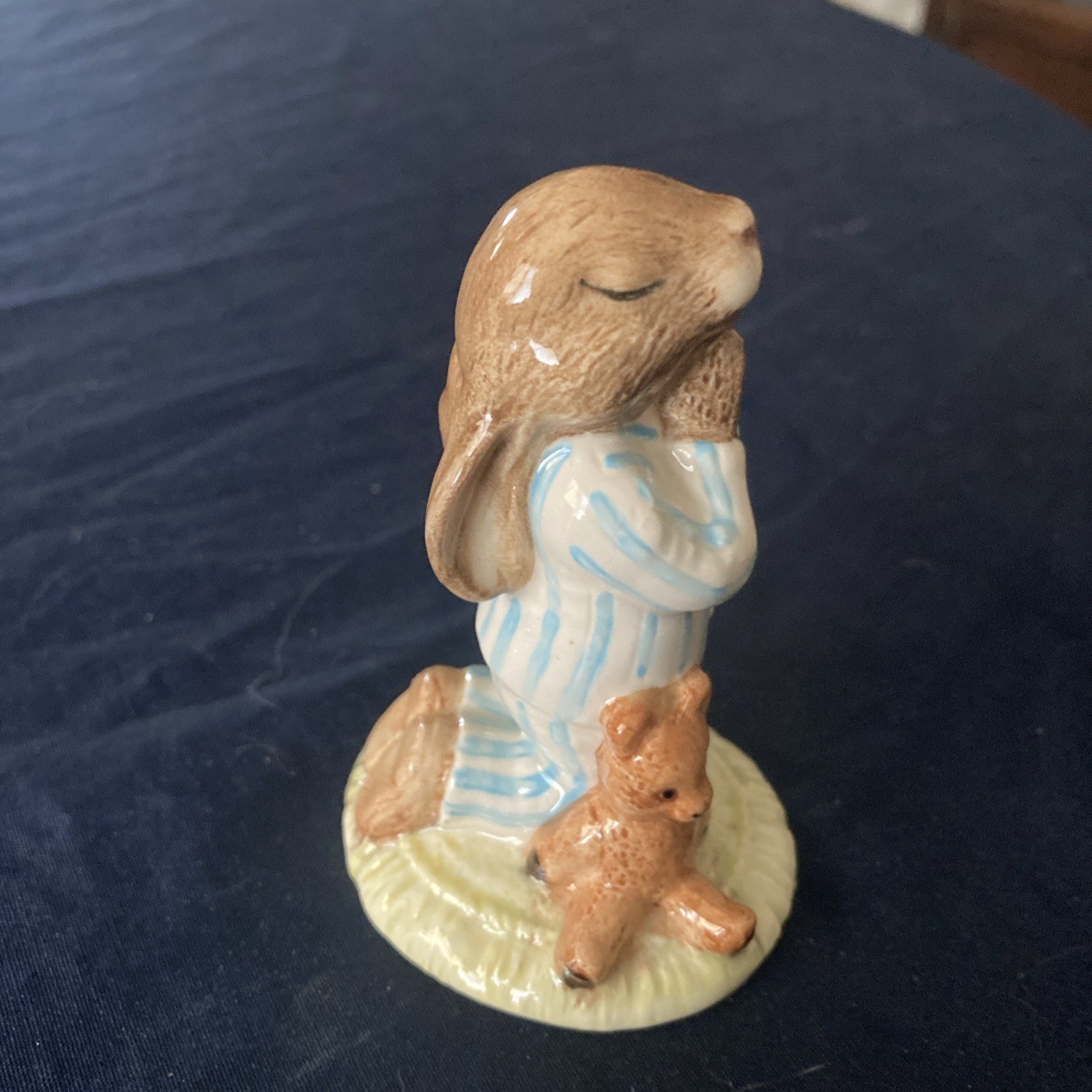 Royal Doulton Bedtime Bunnykins Made In England 1986 3.5”