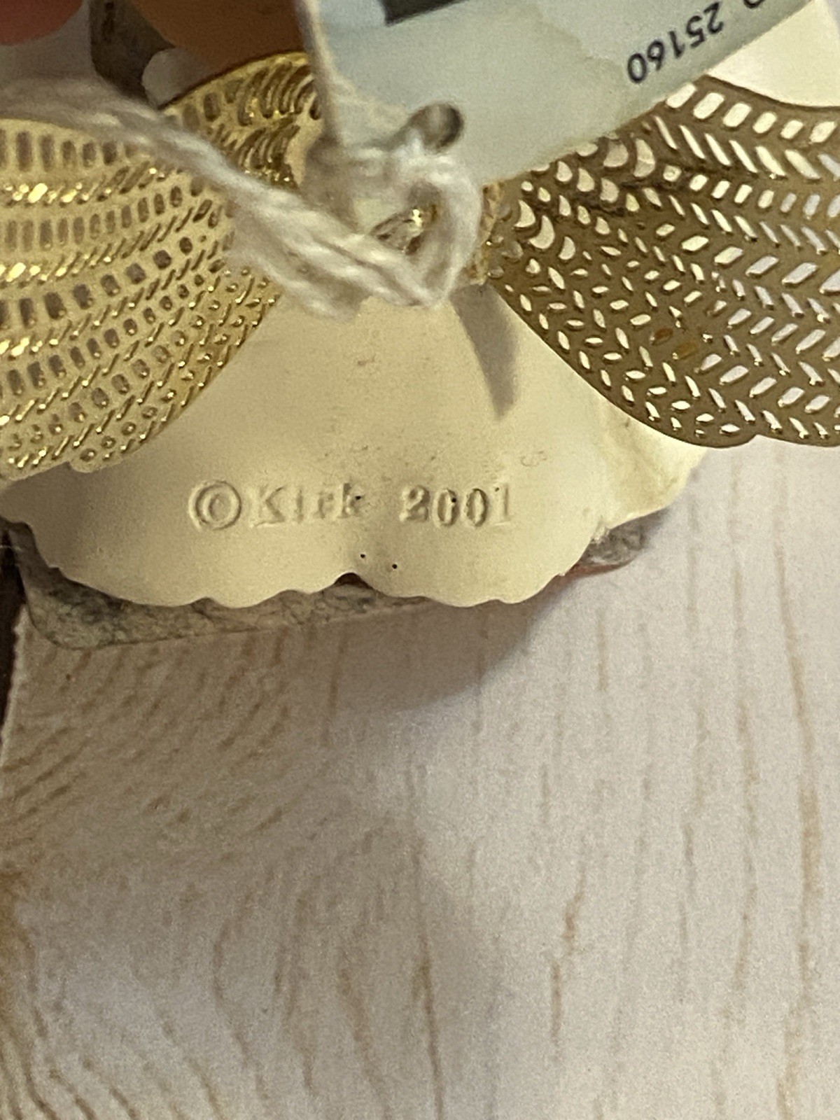Kirk’s Kritters Angel Cheeks Fireman Firefighter Russ Berry 2001 #25160 Has Tag