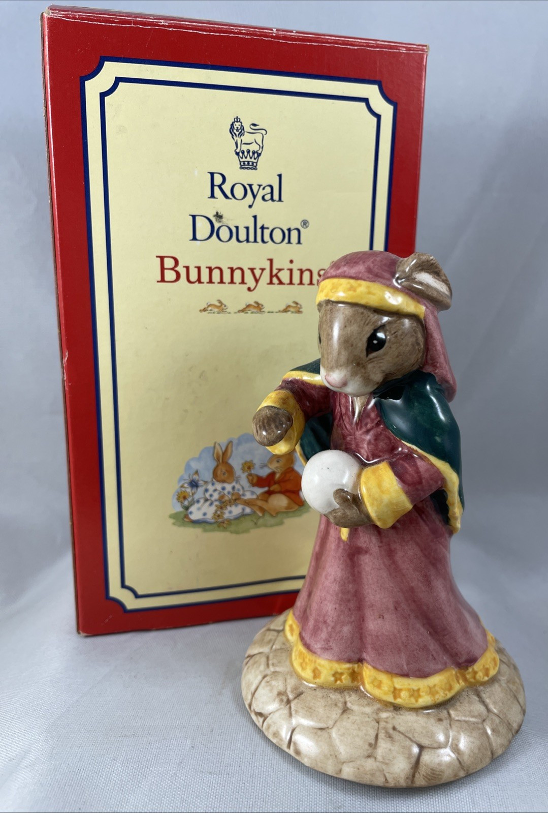Royal Doulton Bunnykin, Fortune Teller DB218, 2000, Designed by Warren Platt