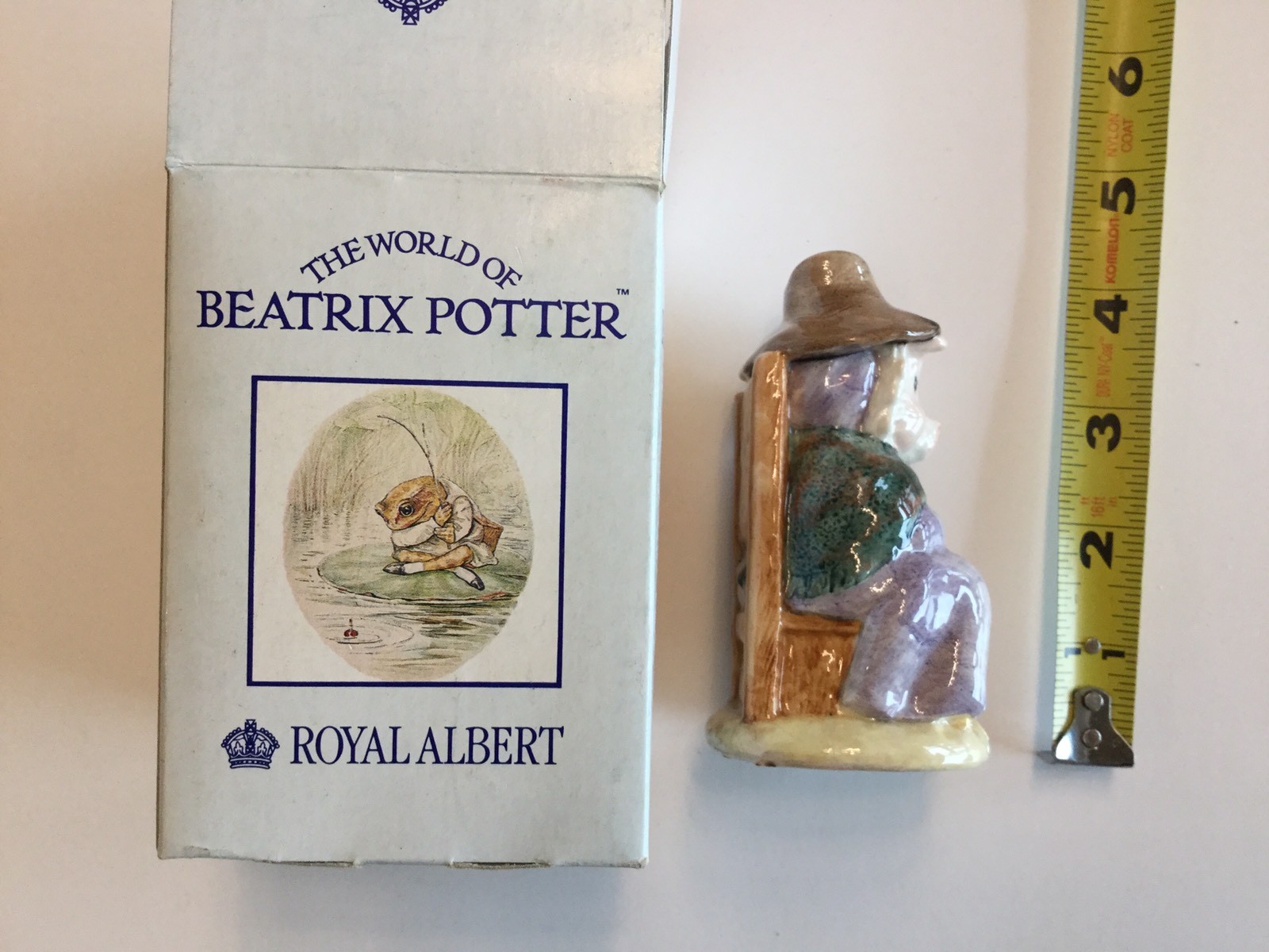Royal Albert Beatrix Potter- And This Pig Had None Figurine