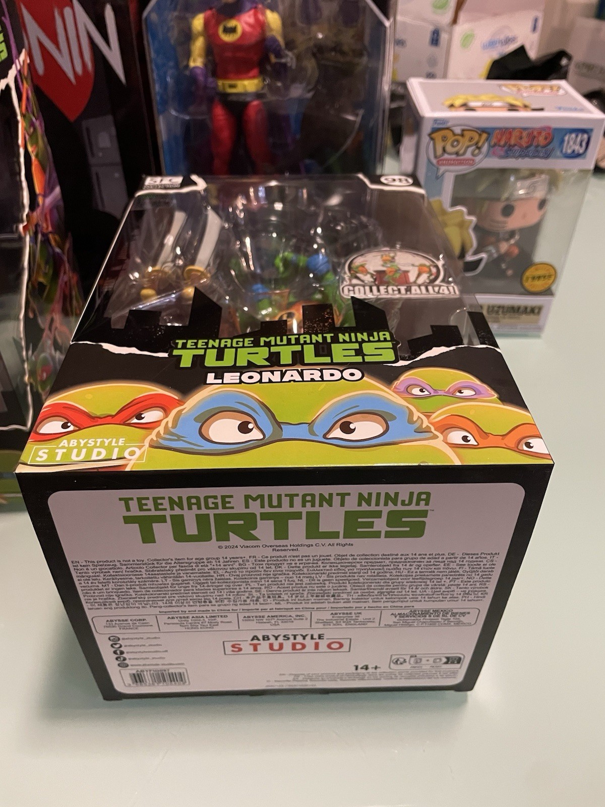 TMNT Leonardo SFC Super Figure Collection Statue ABYSTYLE Studios