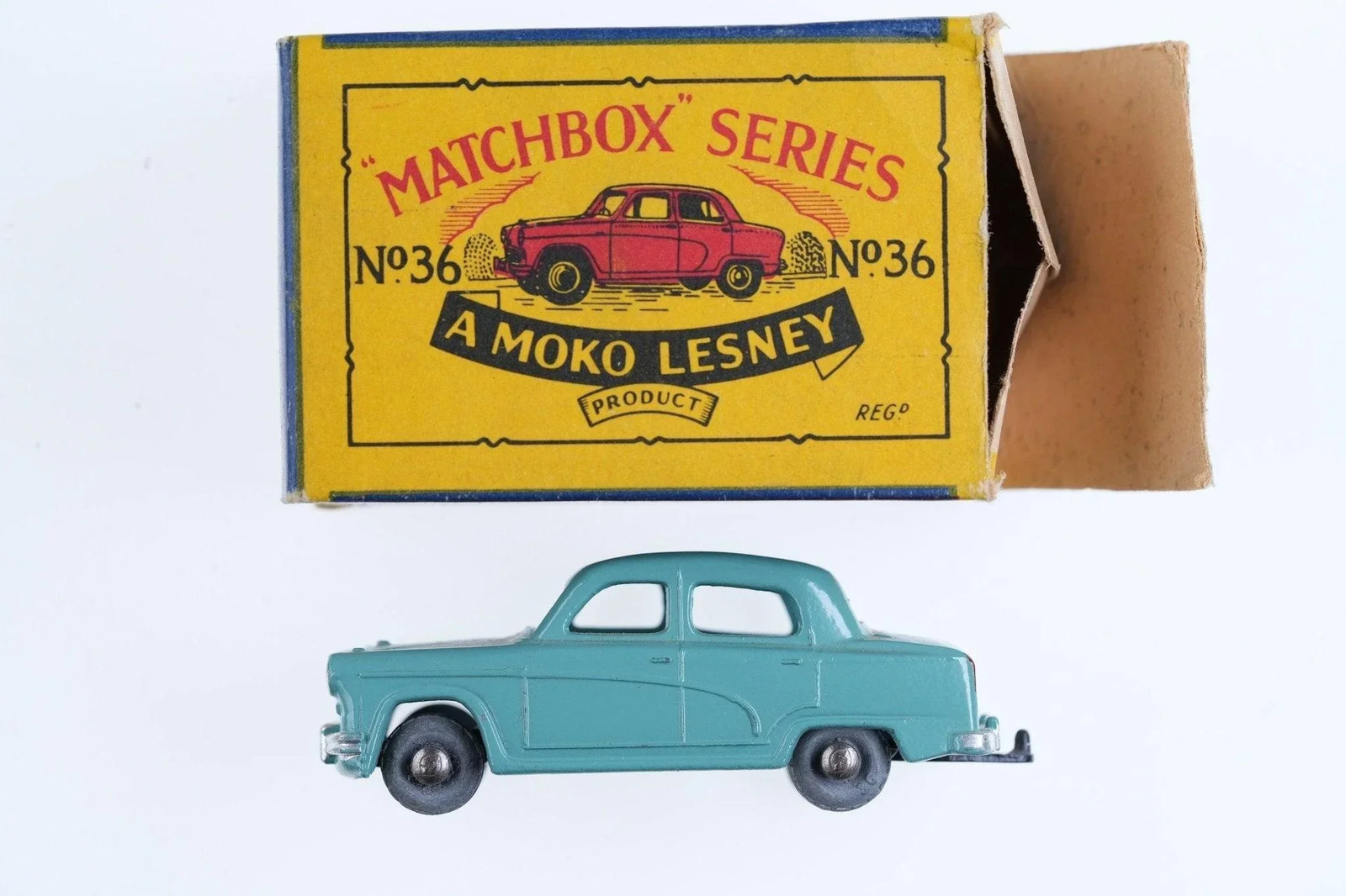 1950’s Matchbox Moko Lesney 36 Austin A50 with box