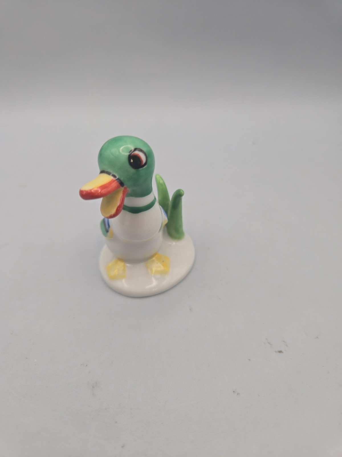 Metzler Ortloff Porcelain Duck Walter Bosse Art Deco Figurine