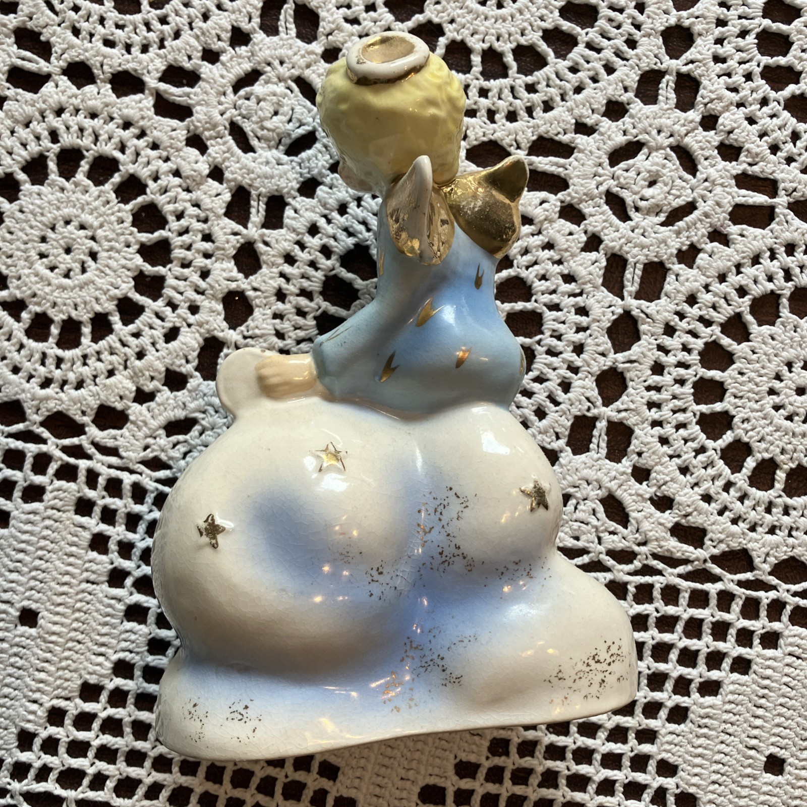 Vintage Angel “Yona Original” Ceramic Coin Bank 1956, Made In Japan