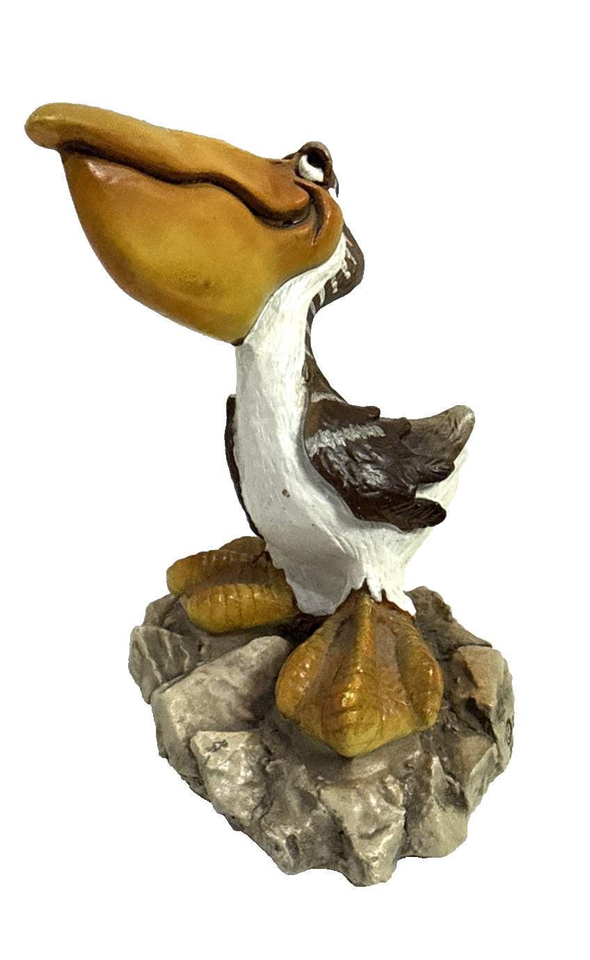 Vintage John Raya Petey The Pelican Beasties Of The Kingdom 1988 Figurine