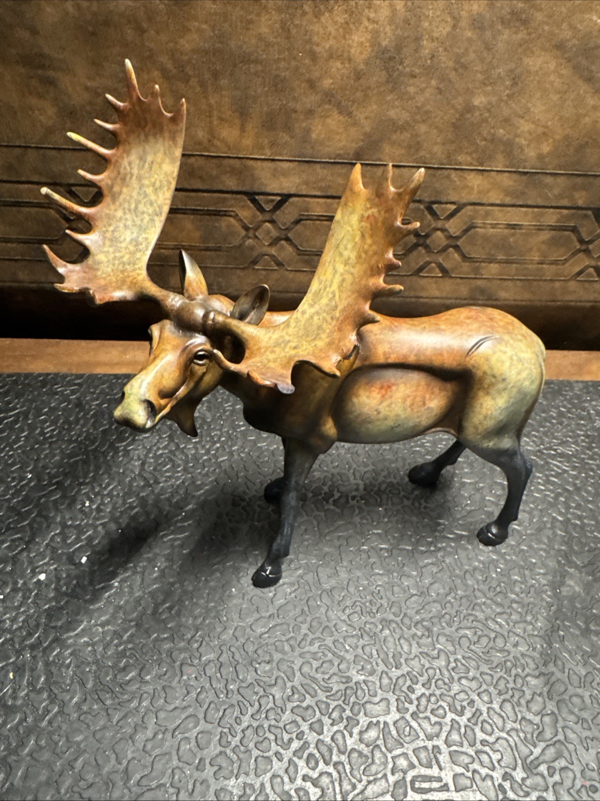 IMAGO Stephen Guerrero August Moose/Suspense Elk Maquette Bisque Figures Signed