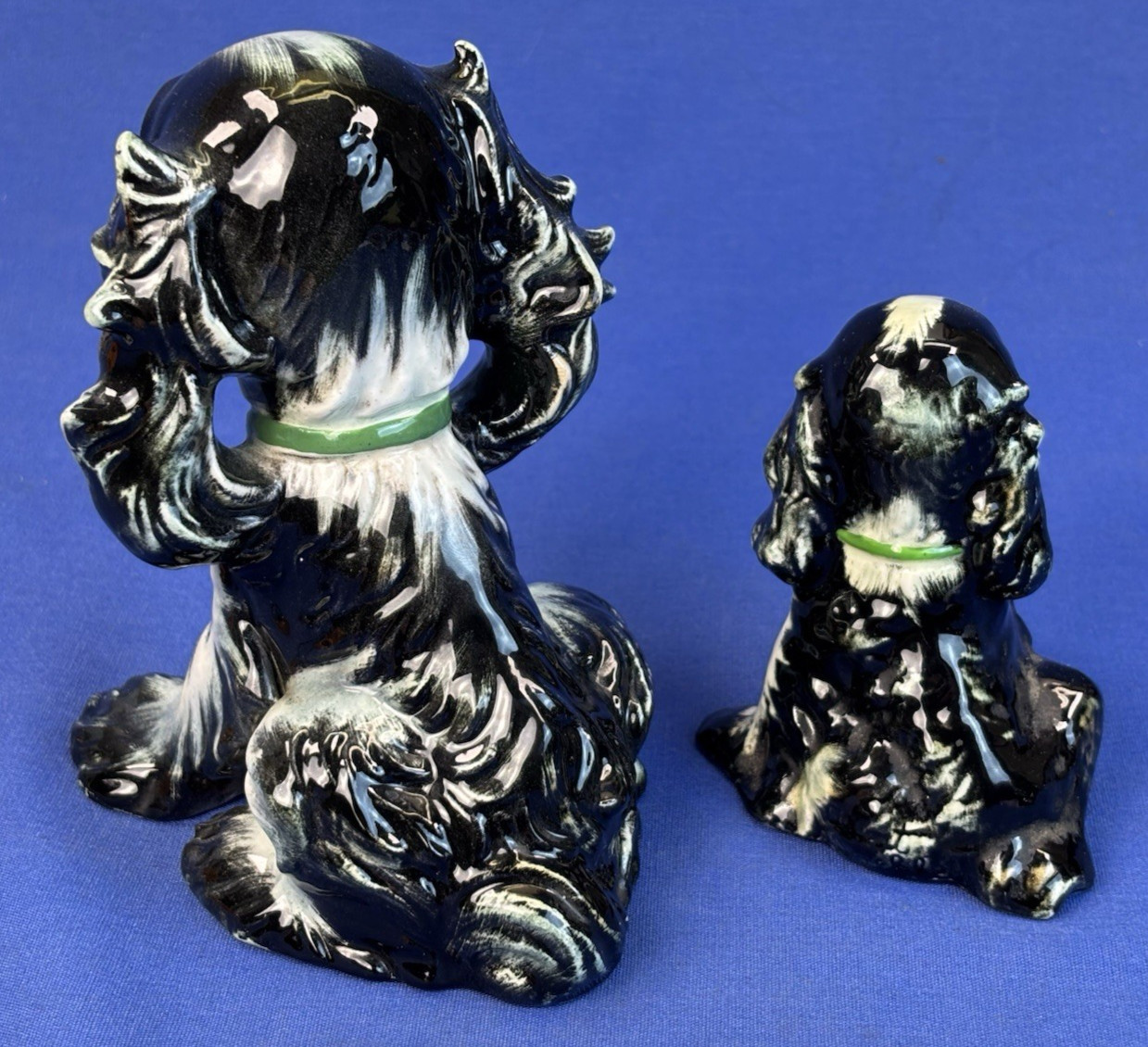 Lot of 2 Vintage 1950s Goebel Butch Figurines Albert Staehle Large Stae 21 & 4