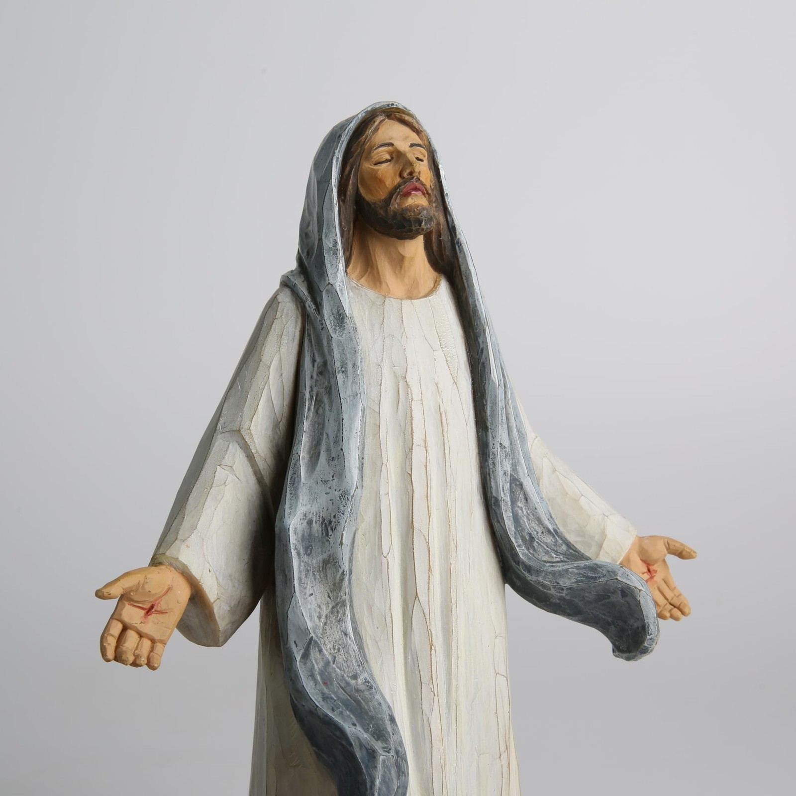 Jesus Christ Statue Jesus with Open Arms for Morden Home Religious Gift 9.5in…