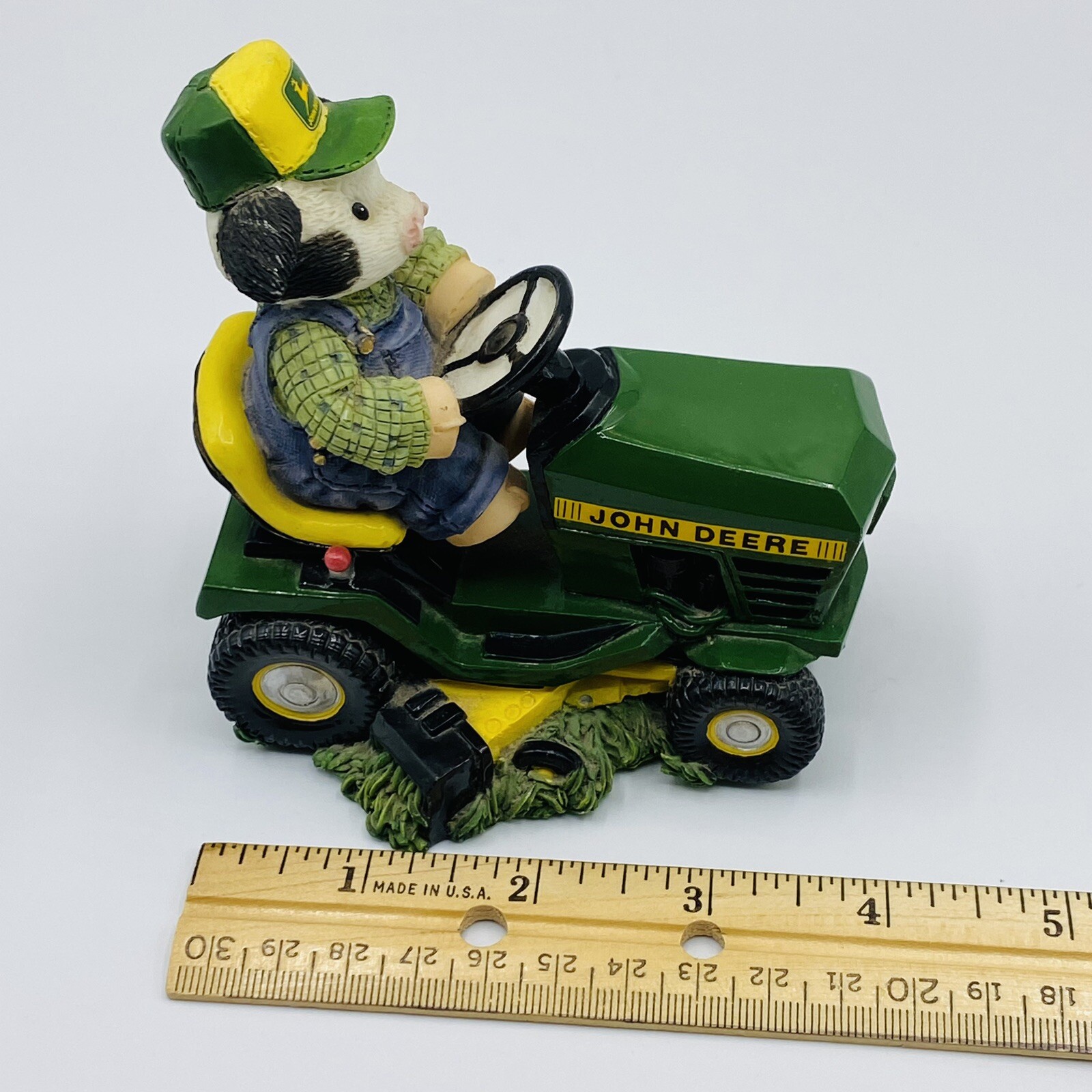 Vintage 1998 Marys Moo Moos ‘Deere to My Heart’ Figurine Enesco Tractor 485160