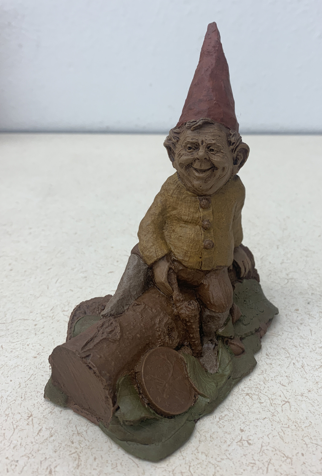 Vintage Tom Clark Gnome MOE Retired #94 1984 Figurine Cairn Studio Lumberjack