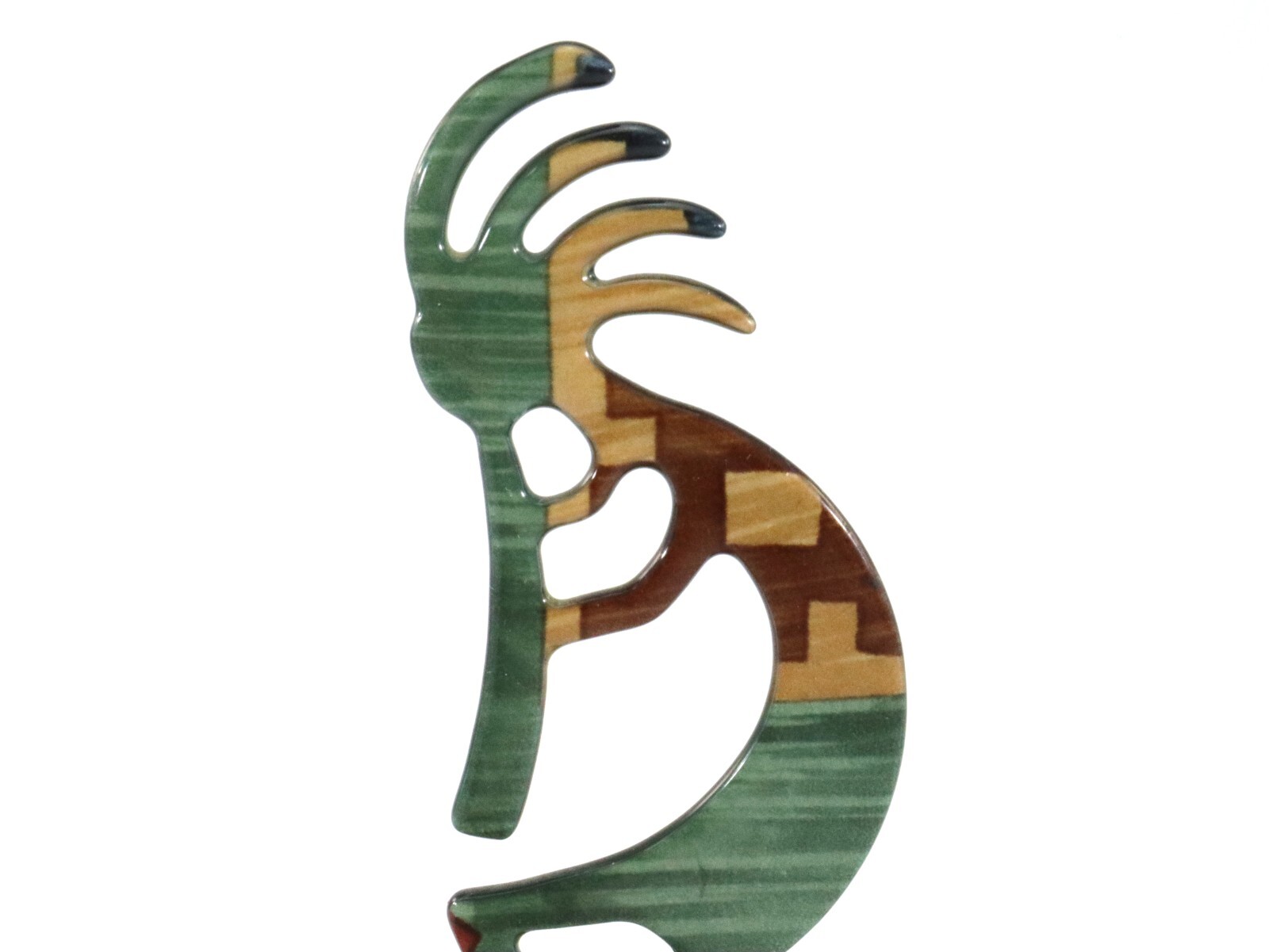 Lazart KOKOPELLI Figurine 4” Flute Player Southwest Native American Petroglyphs