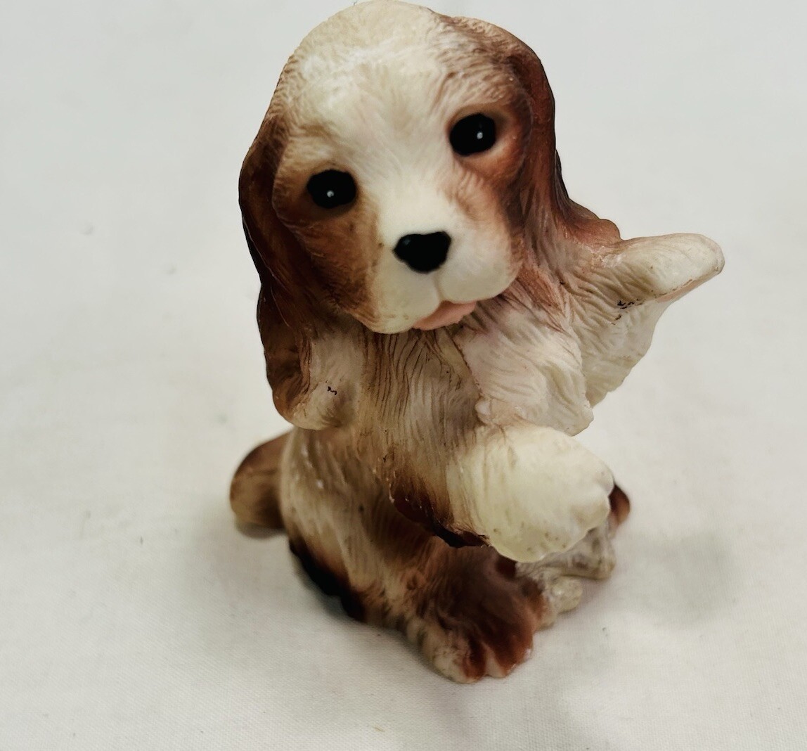 Vintage Lot of 12 Porcelain Ceramic Various Dog Figurines 2 in to 4 in READ
