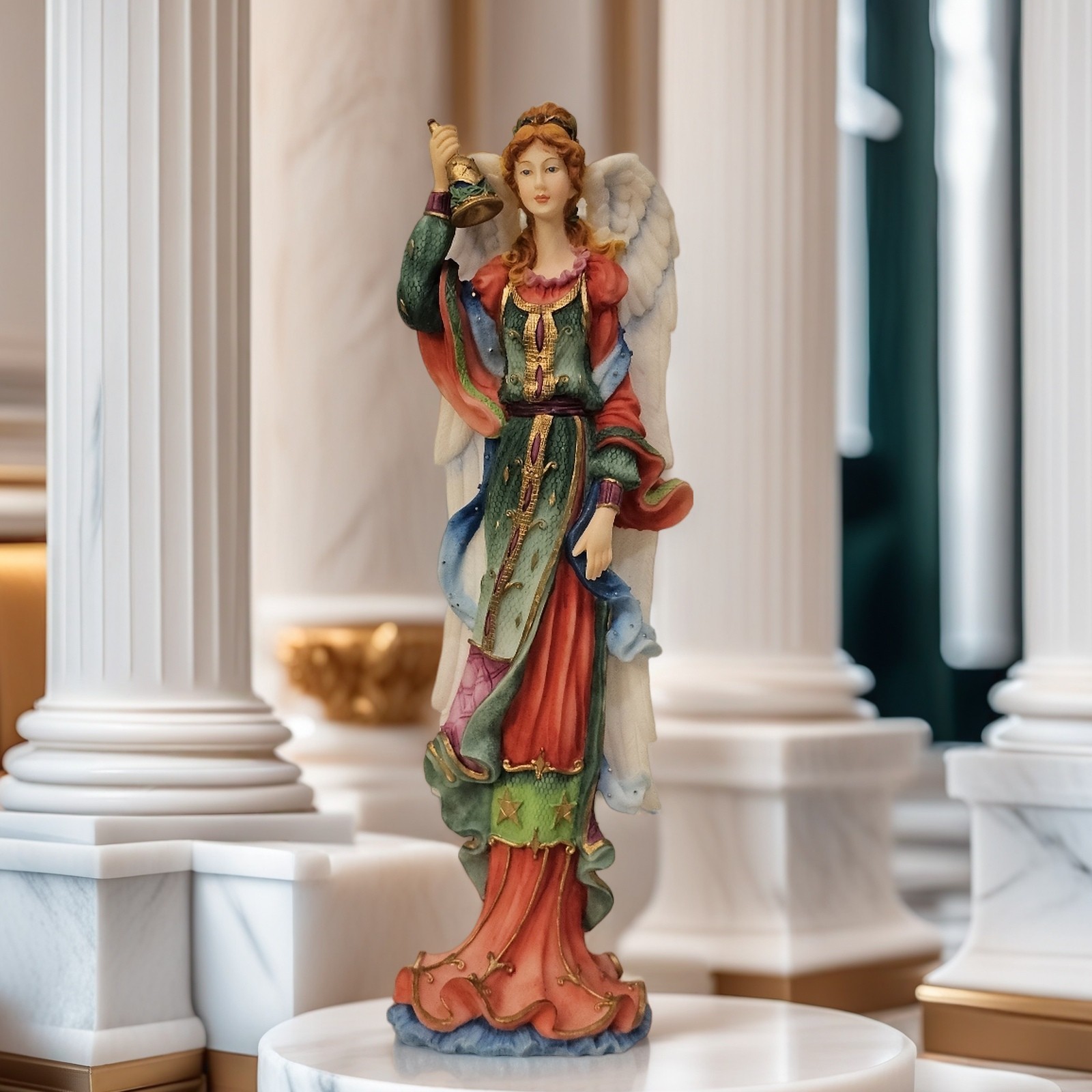 Lenox Angel of Freedom Angels of Life Figurine 1998 11.5″ Vintage Handcrafted