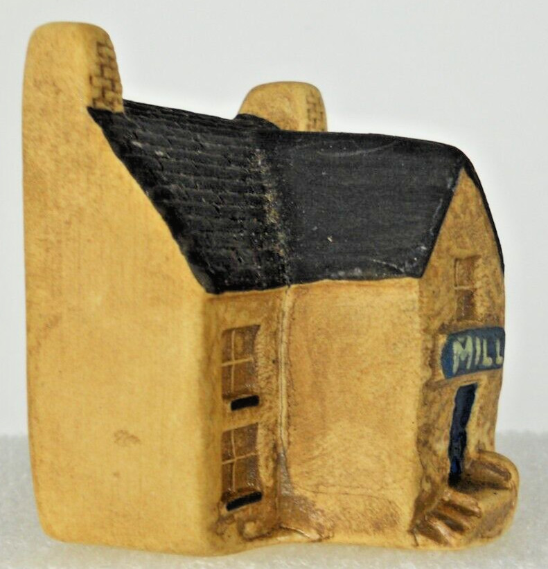 Philip Laureston Ceramic Miniature Building Façade Vintage “Mill” UK#701 England