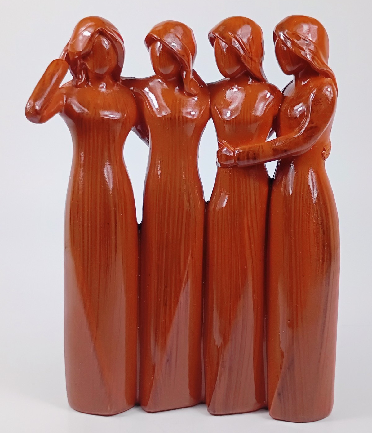 Friendship / Sisterhood Resin 7″ Statue, Made in New Zealand.