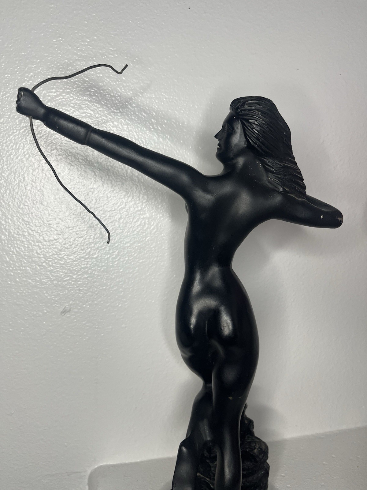 Black Woman Archer Art Figurine Sculpture for Adults Home Decor Statue