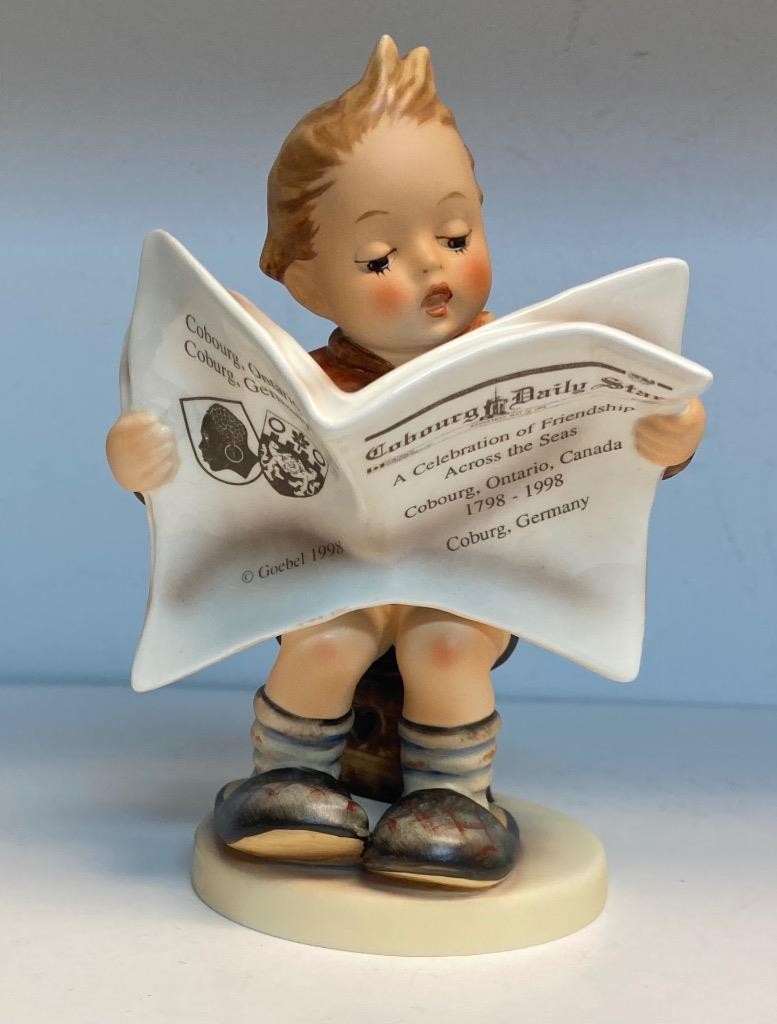 Hummel Latest News Coburg / Cobourg Daily Star HUM 184 TMK7 5 1/4″ Tall