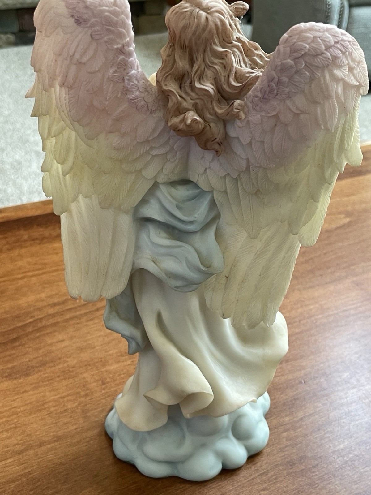 Herco Gift Professional Beautiful Angel With Harp 10” Tall