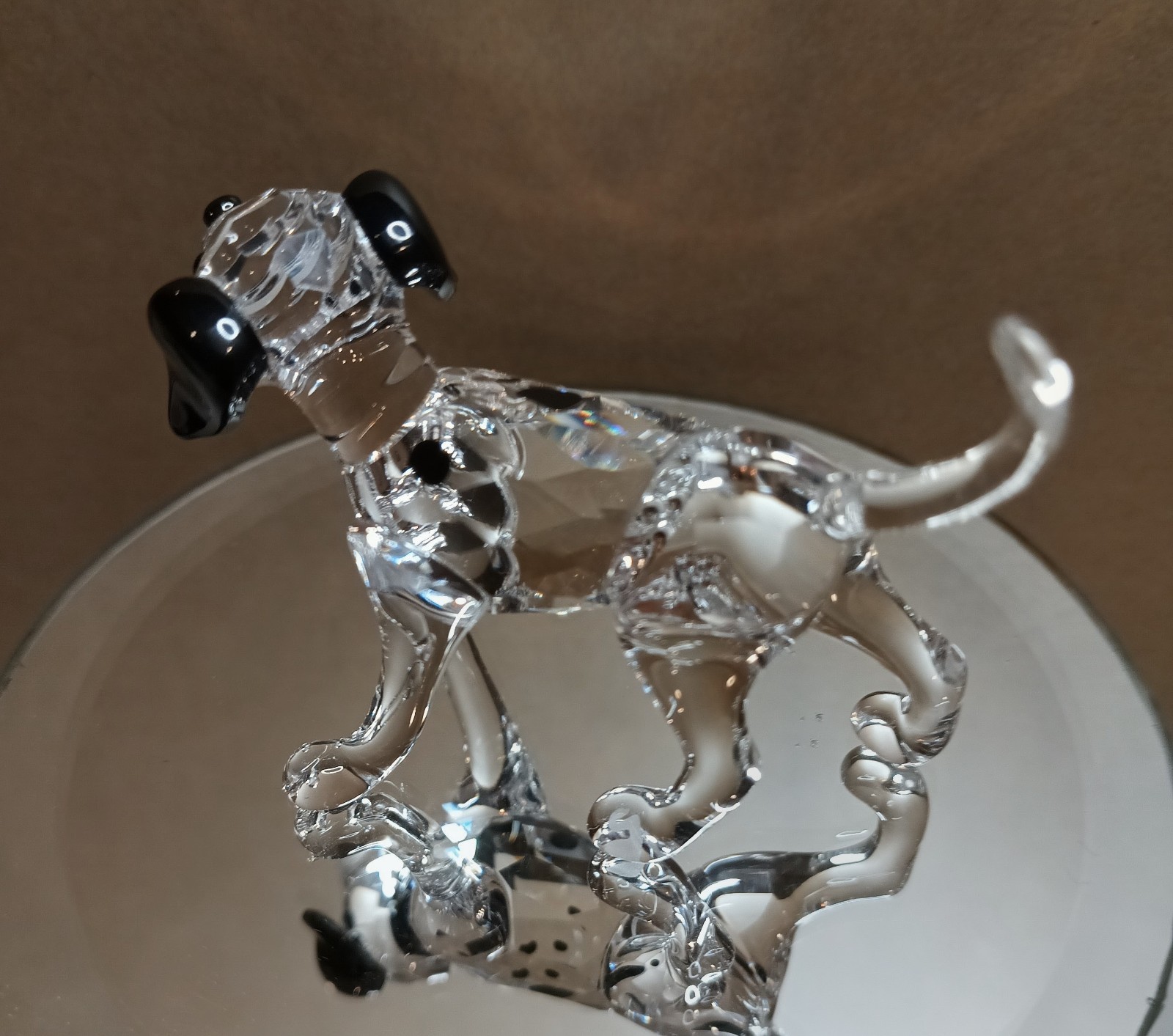 Swarovski Crystal Dalmatian Puppy Standing Figurine #628947