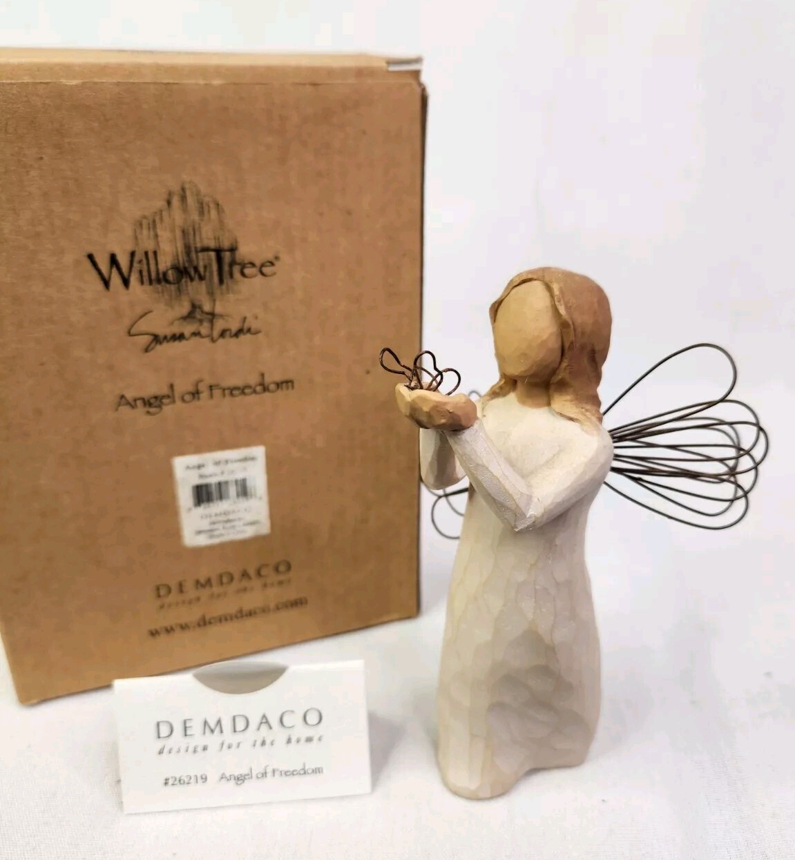 Willow Tree Angel Of Freedom 26219 EUC In Original Packaging