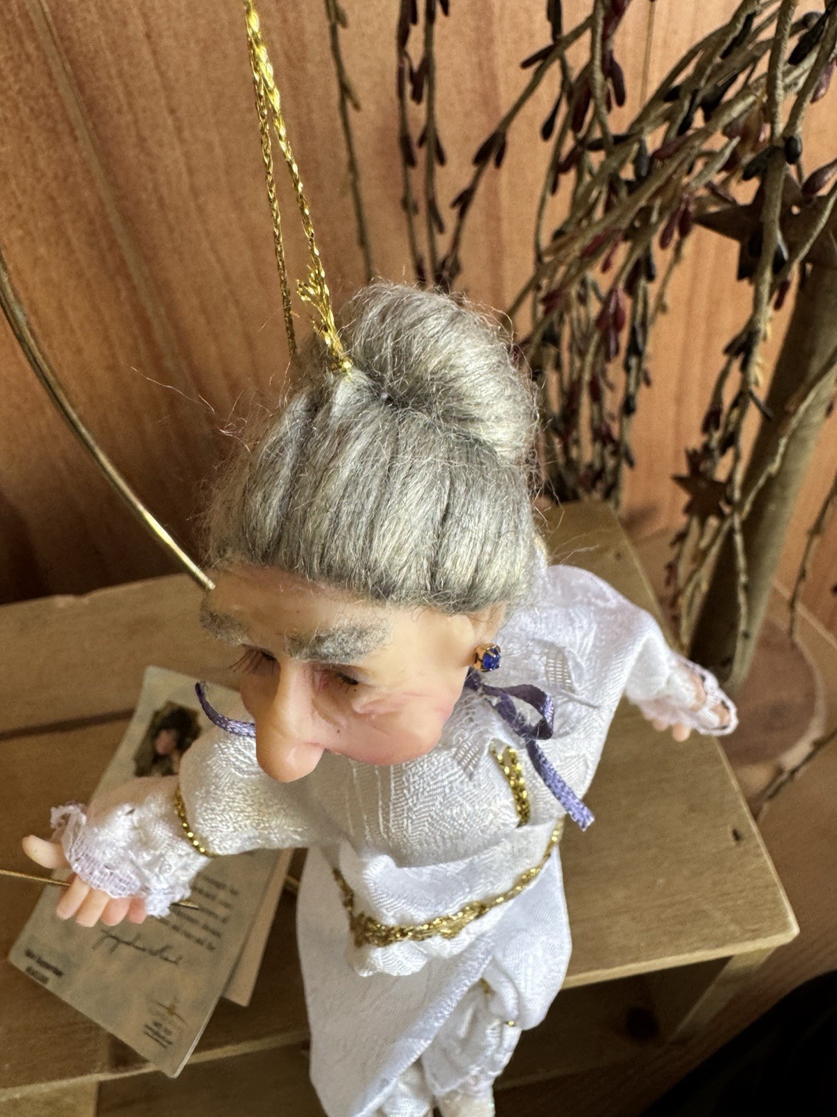 Jacqueline Kent Mini September Fairy Godmother Ornament Giftcraft 2005