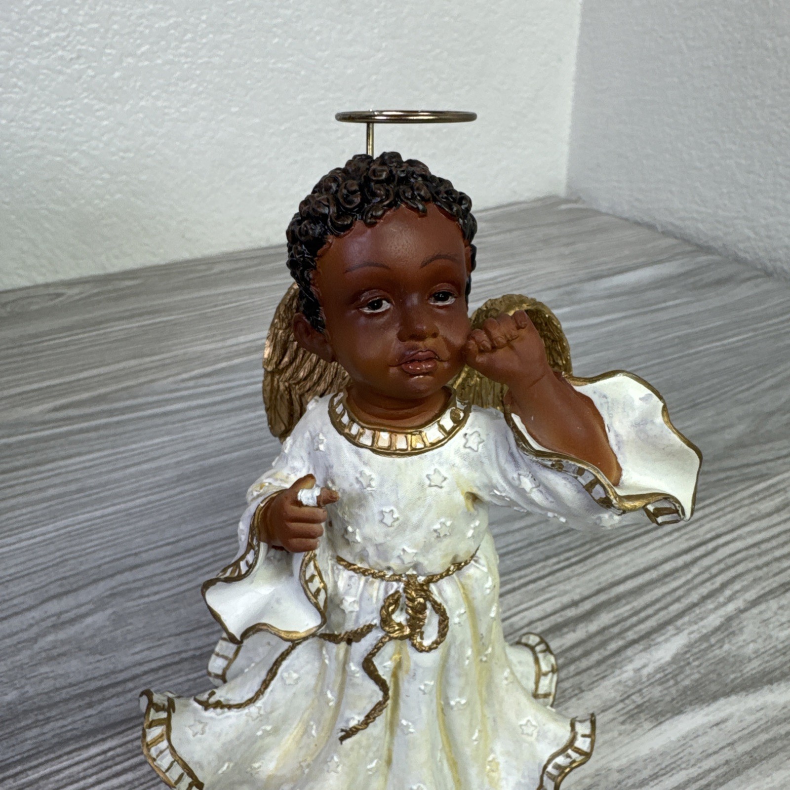 Wong’s 2002 6″ Ethnic African American Angel W/Wings