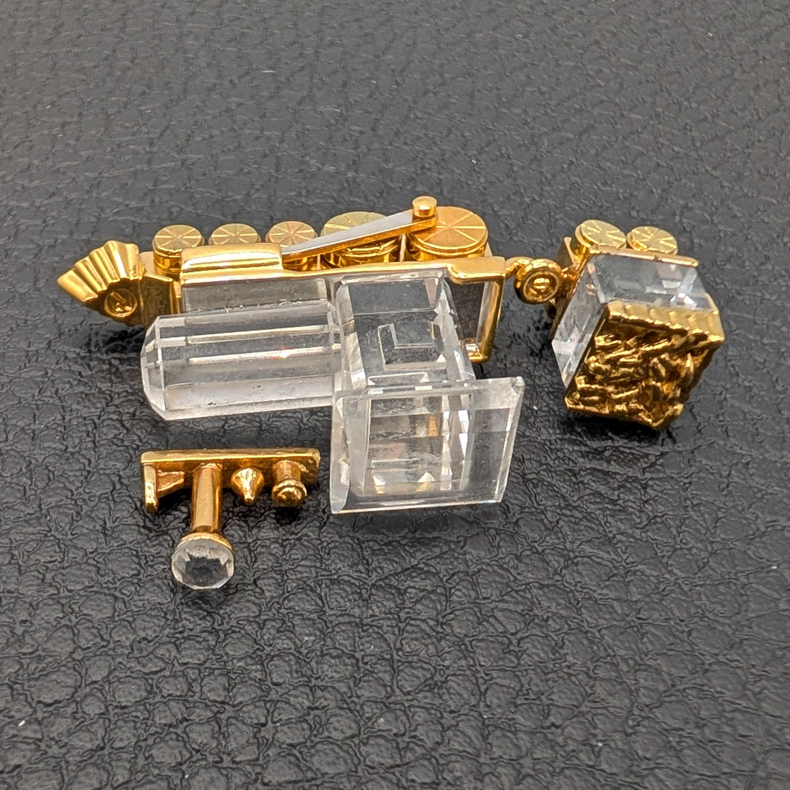 Swarovski Crystal Memories 9460 000 078 Toy Train & Tender Cart 209454 Retired